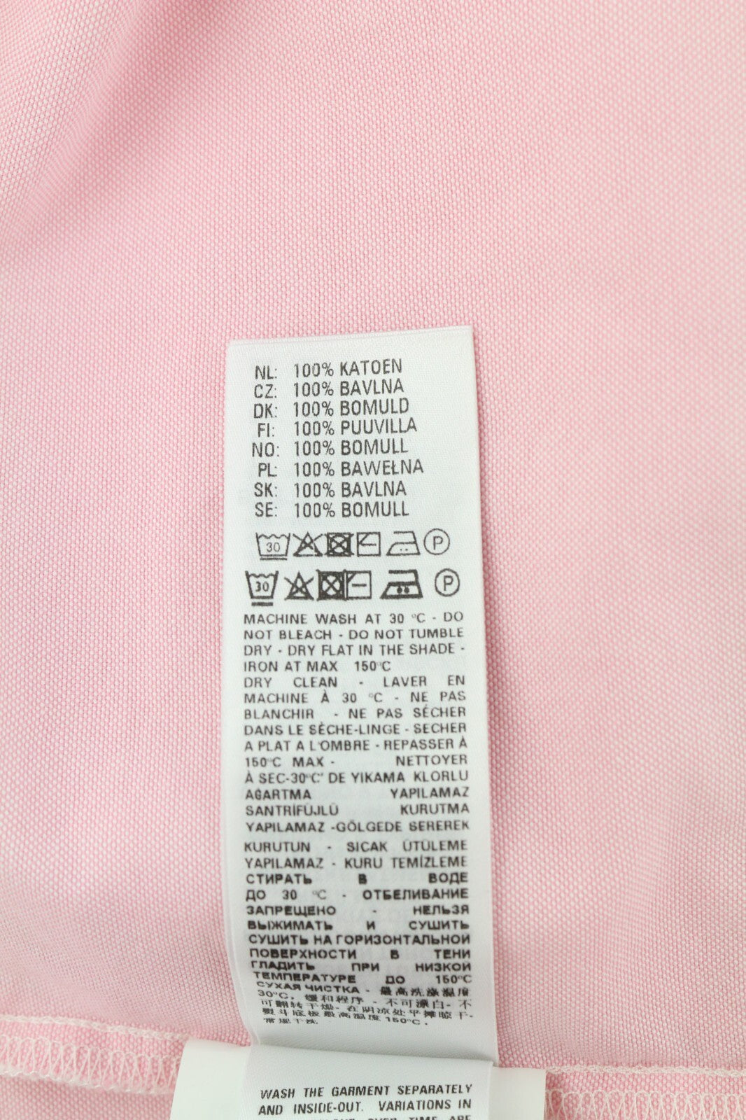 DIESEL S-Loomy-OX vyriški marškinėliai, L dydžio, rekomenduojama kaina – 150 €, sagomis, išskleista apykakle, su užtiestomis kišenėmis, rožiniai. 
