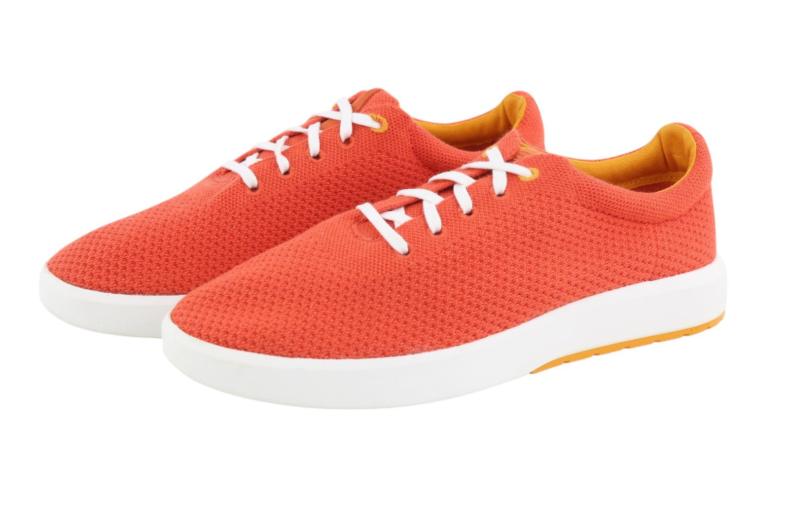 TIMBERLAND A2DH5 vyriški sportbačiai, EU42, oranžiniai, žemapadžiai, su raišteliais, tekstiliniai. 