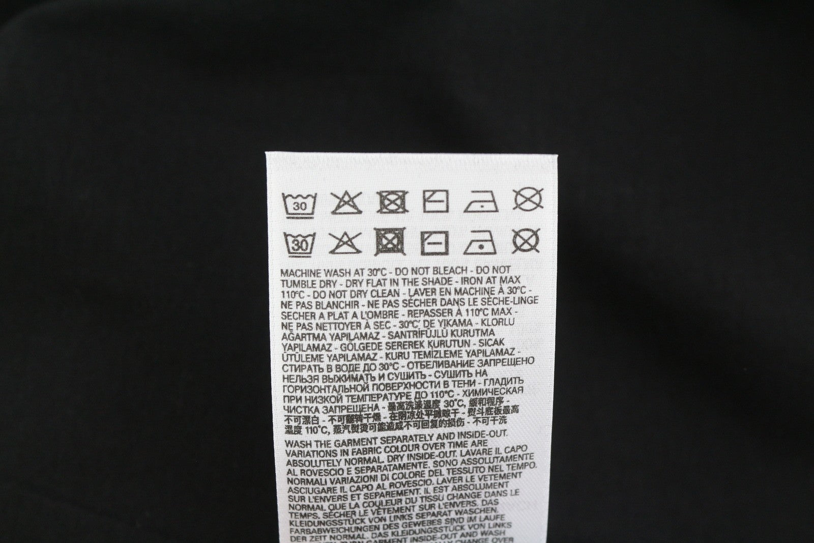 DIESEL T-Just-LS-Slits-B53 vyriški marškinėliai XL dydžio, juodi, megztiniai su apvalia apykakle 