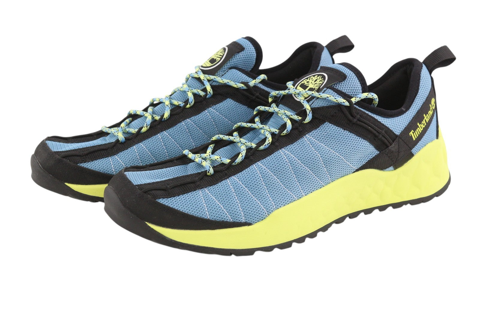 TIMBERLAND A29GY vyriški sportbačiai, EU43, mėlyni, žemapadžiai, su raišteliais, „Green Stride“. 