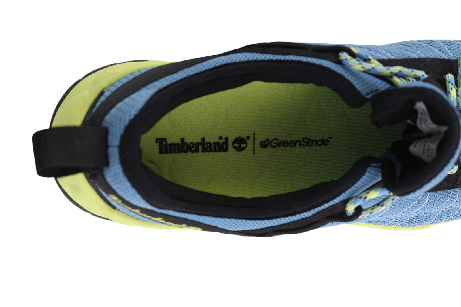 TIMBERLAND A29GY vyriški sportbačiai, EU43, mėlyni, žemapadžiai, su raišteliais, „Green Stride“. 