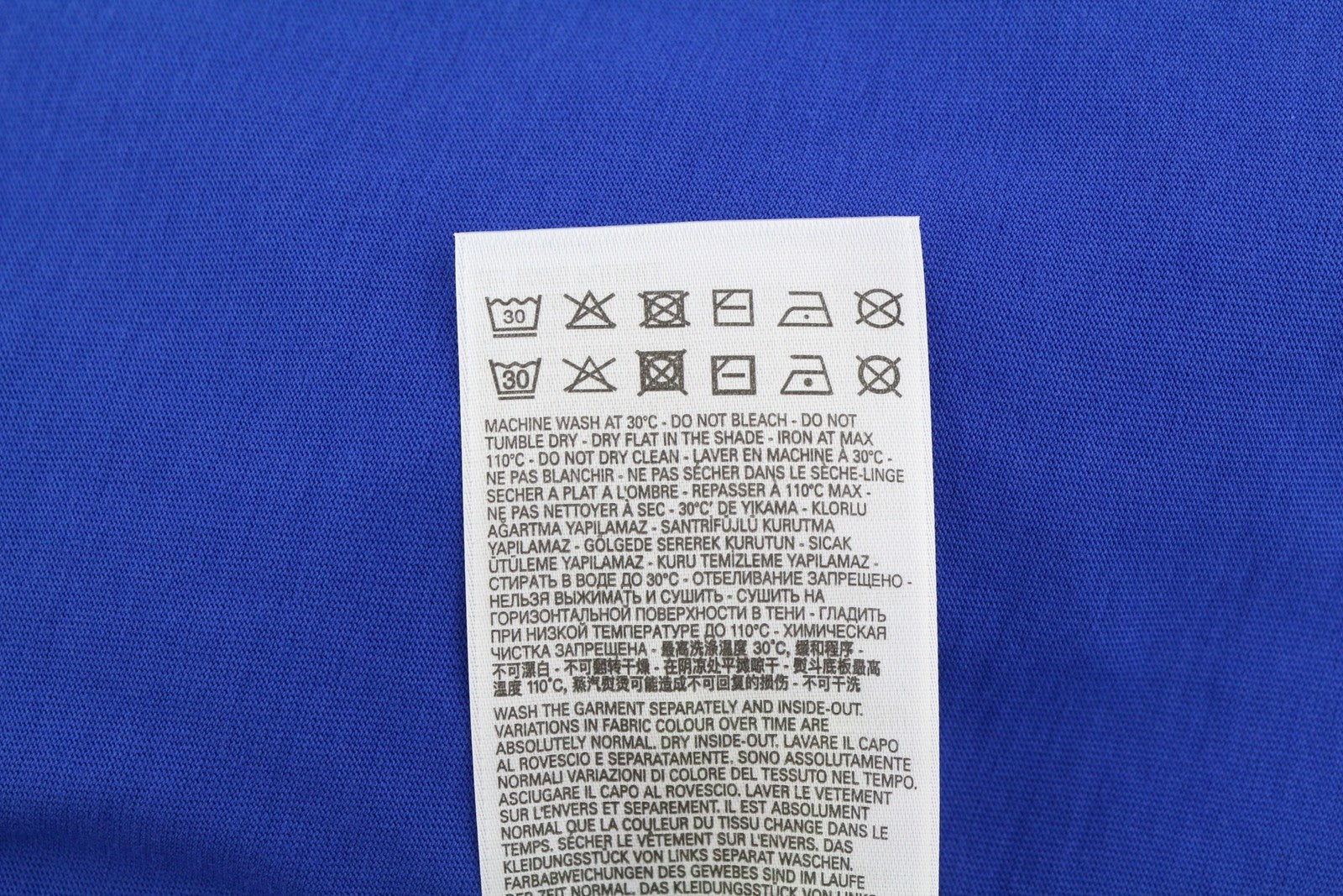 DIESEL T-Diegos-LS-K27 vyriški marškinėliai XL dydžio, mėlyni, megztiniai su apvalia kaklu.