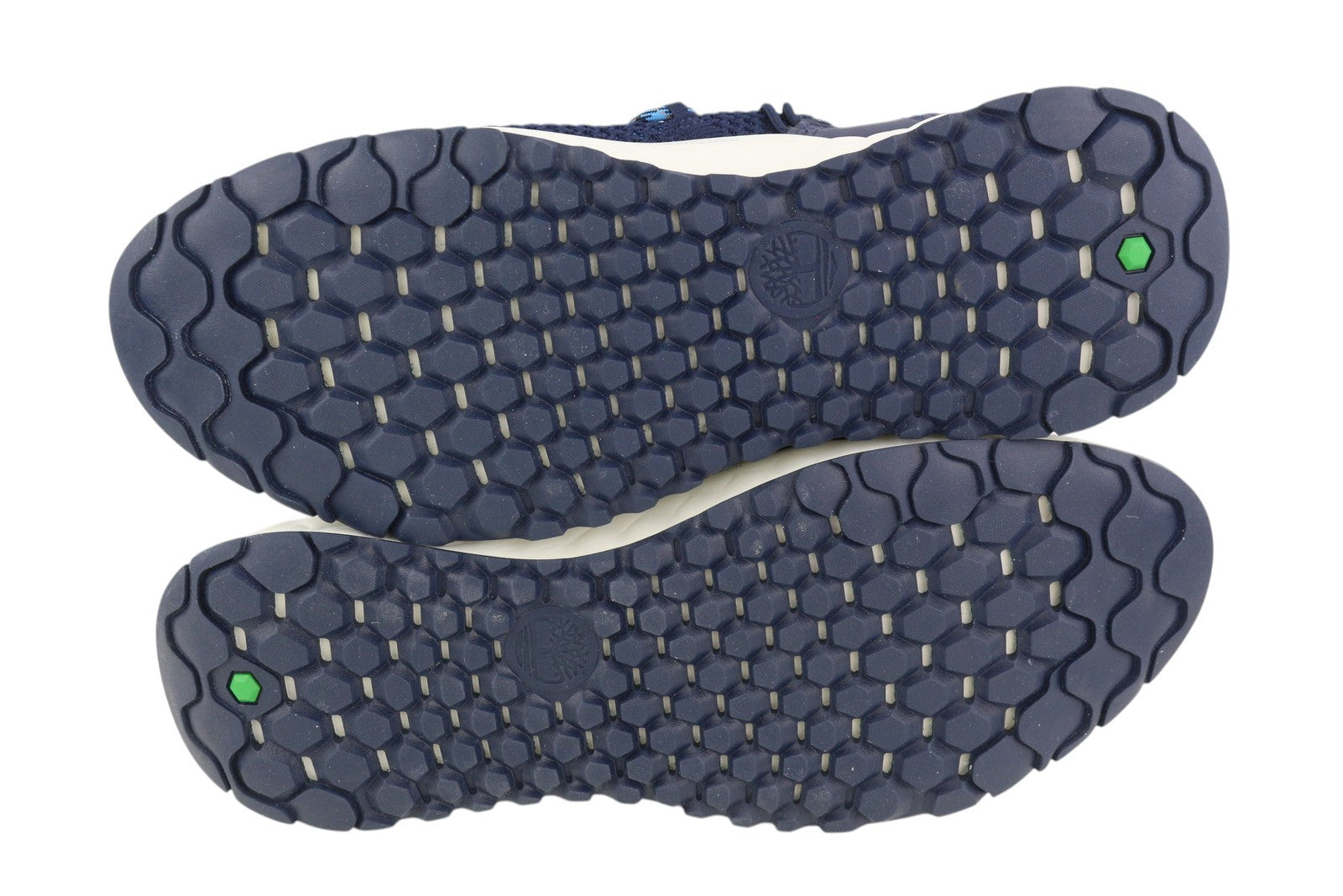 TIMBERLAND A2DBT vyriški sportbačiai, 41.5 dydis, mėlyni, žemi, migdolų spalvos, „Green Stride“ 