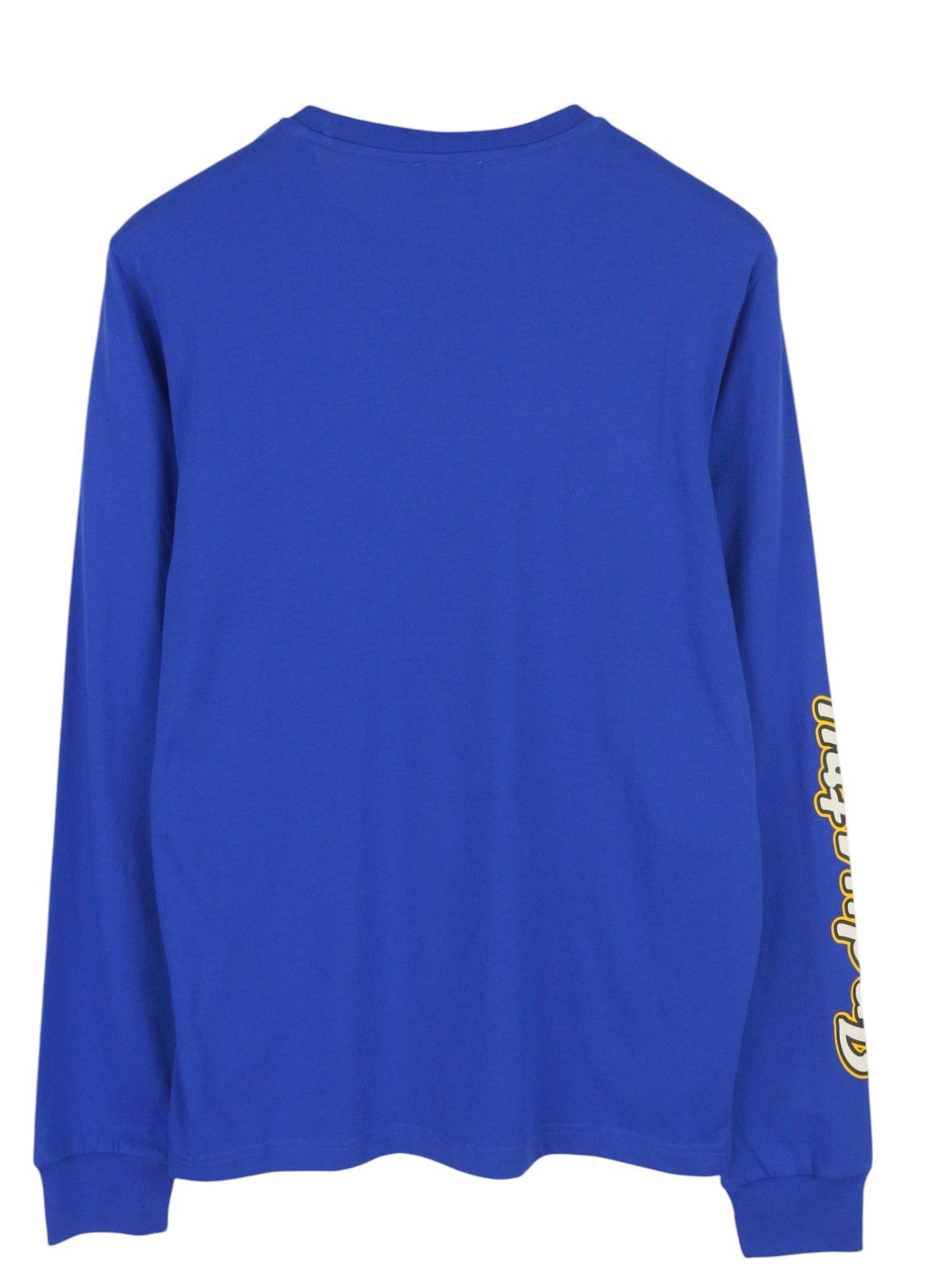 DIESEL T-Diegos-LS-K27 vyriški marškinėliai su vidutinio mėlynumo apvalia apykakle ir megztiniu užsegimu. 