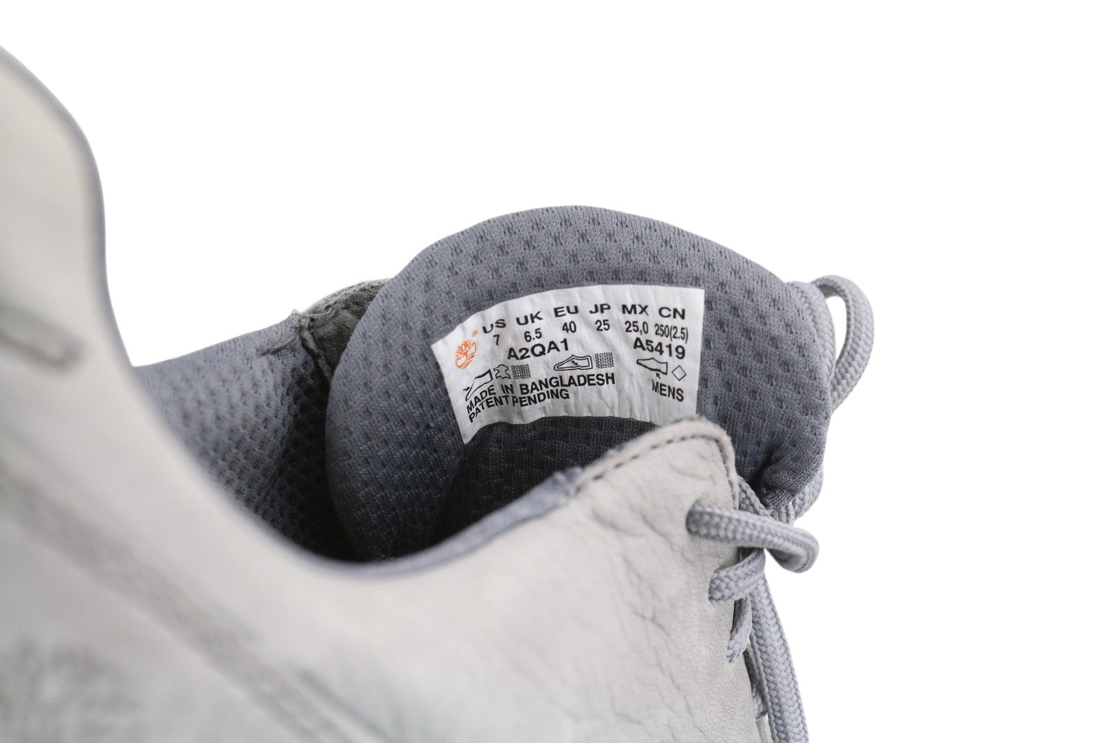 TIMBERLAND A2QA1 vyriški sportbačiai, pilki, odiniai, žemakulniai bateliai, žali, „Stride ReBOTL“ 