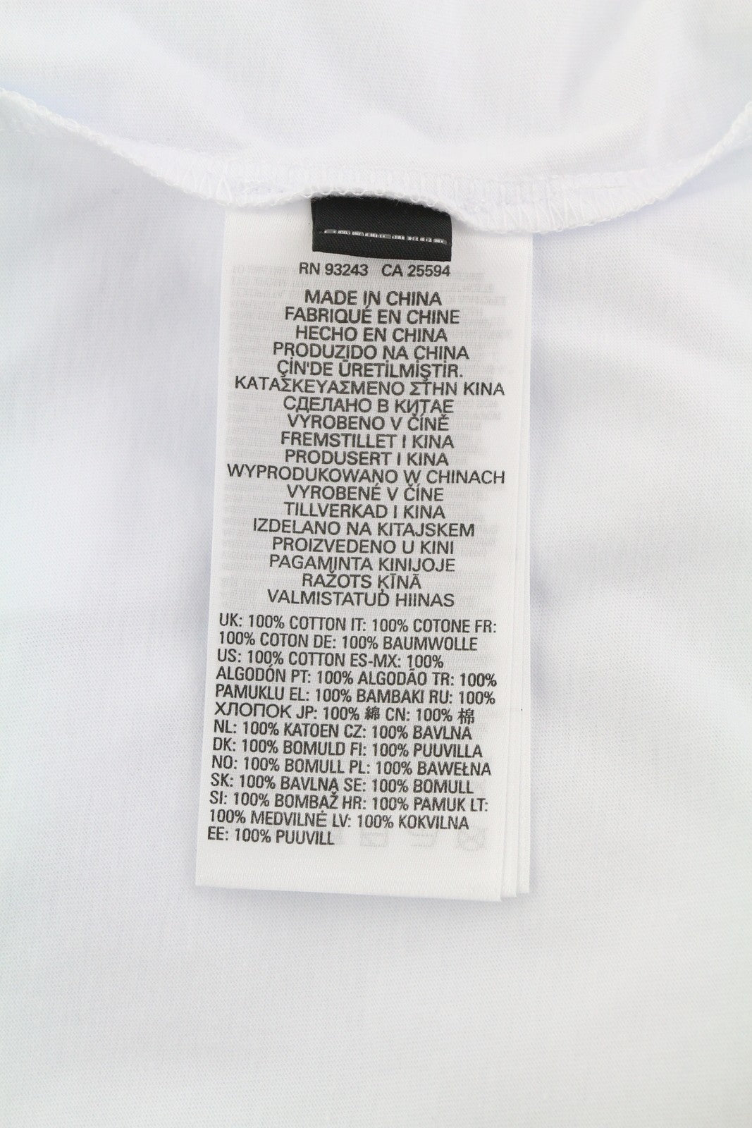 DIESEL T-Just-LS-Slits-B53 vyriški marškinėliai L su baltu megztiniu ir apvalia apykakle 