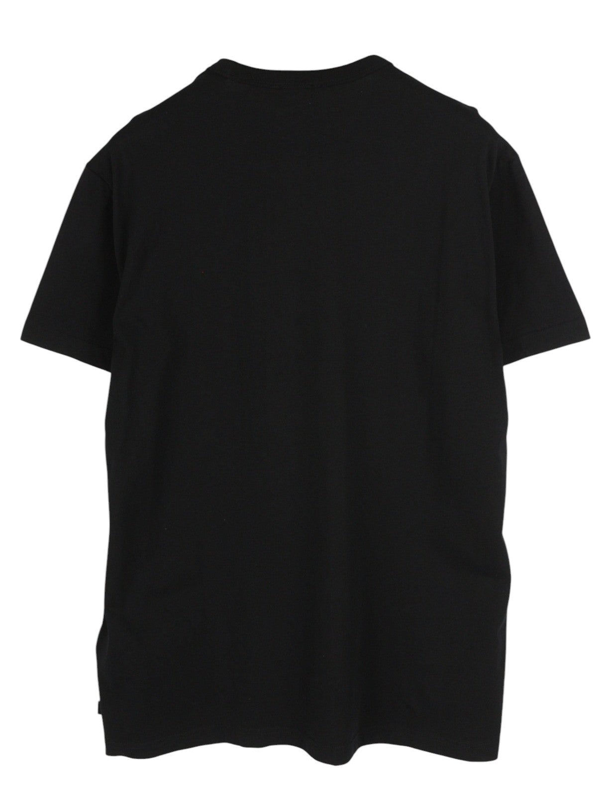 DIESEL T-Diegor-E3 vyriški marškinėliai su trumpomis rankovėmis, 2XL dydžio, juodi, su apvalia apykakle ir trikotažu. 