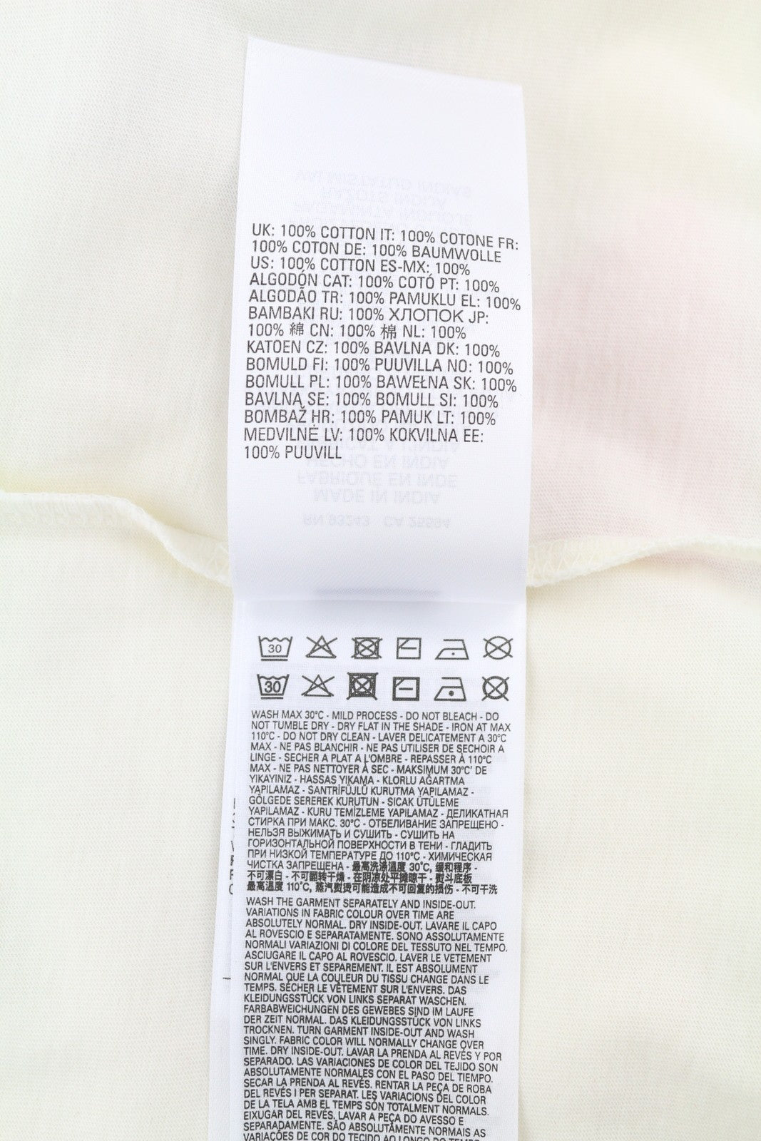 DIESEL T-Diegor-C16 vyriški marškinėliai L dydžio, balti, trumpomis rankovėmis, apvalia apykakle, trikotažiniai 