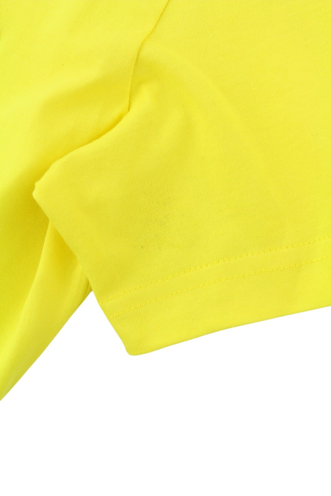 DIESEL T-Diegor-Div vyriški marškinėliai M geltoni trumpomis rankovėmis, apvalia apykakle, trikotažinis 