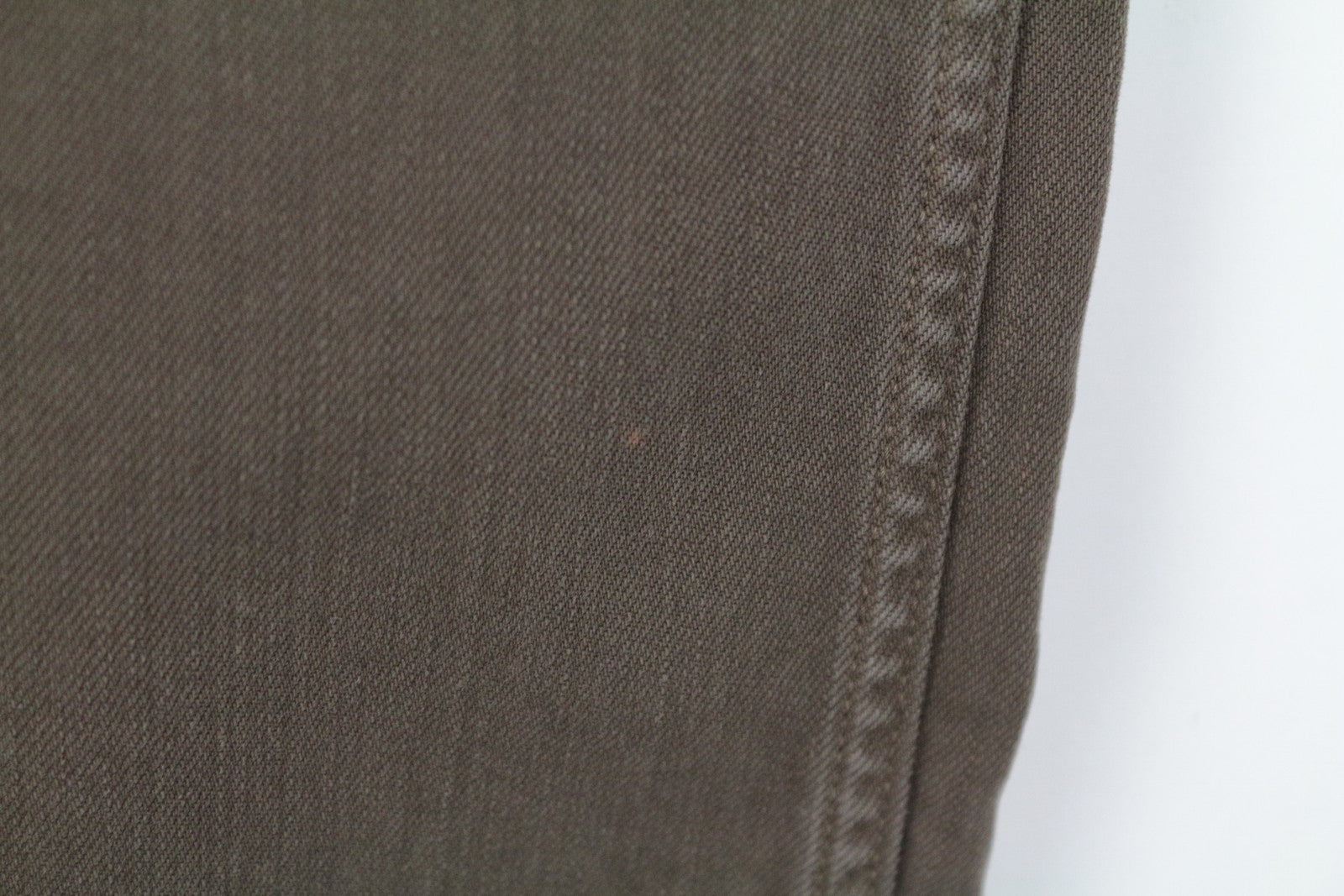 REPLAY Grover Men's W30/L32 Brown Bull Denim Straight Jeans Stretch Buttoned