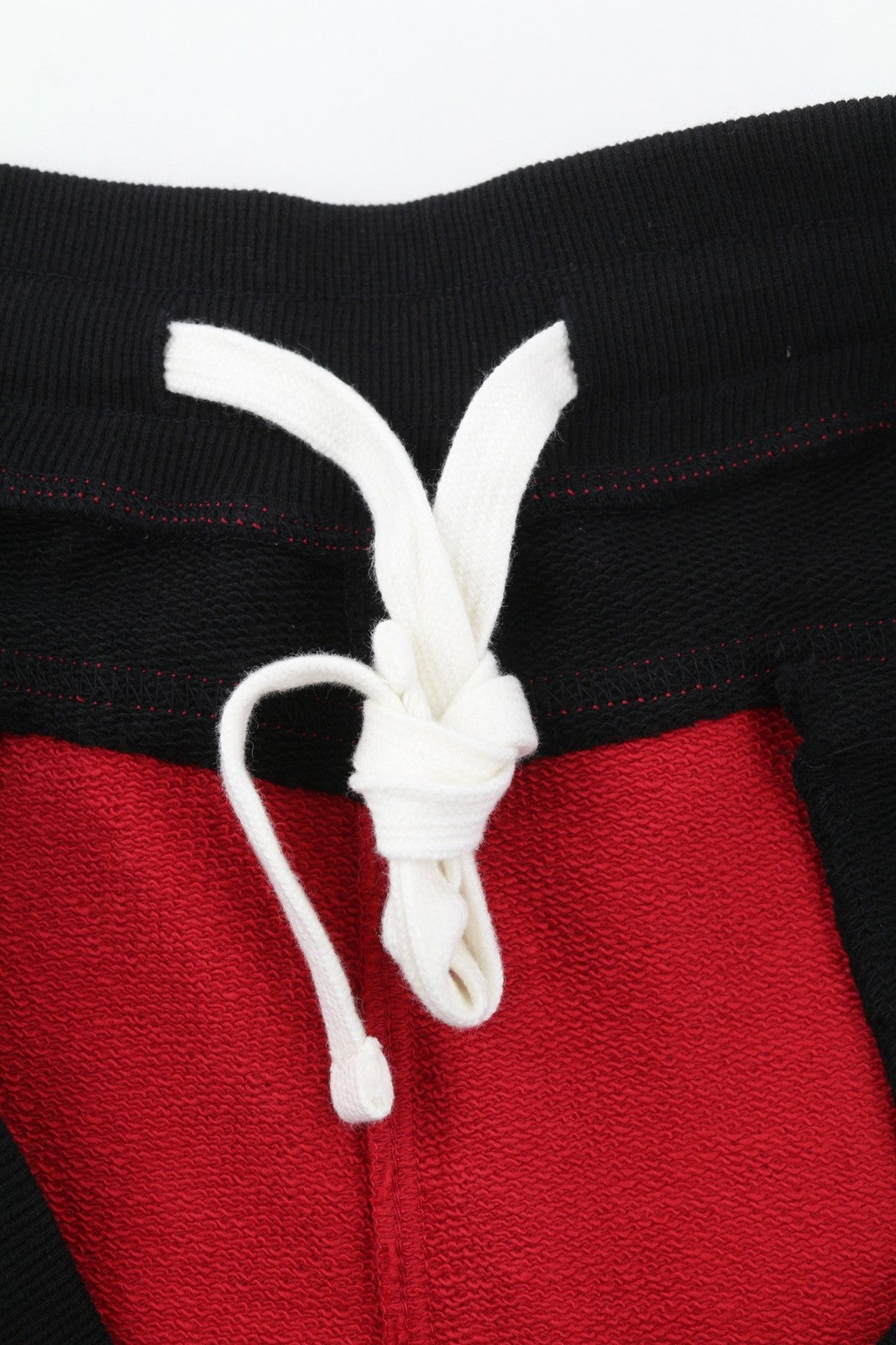 DIESEL P-Mustin Mens Shorts XL Red Printed Sweat Elastic Waist Pocket RRP€125