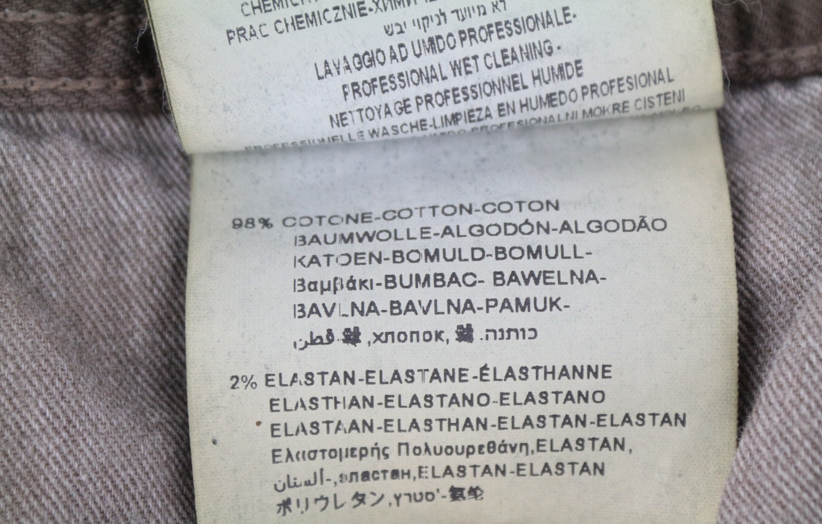 REPLAY Grover vyriški W30/L34 rudi tiesūs džinsai su sagomis ir tamprūs klasikiniai džinsai 