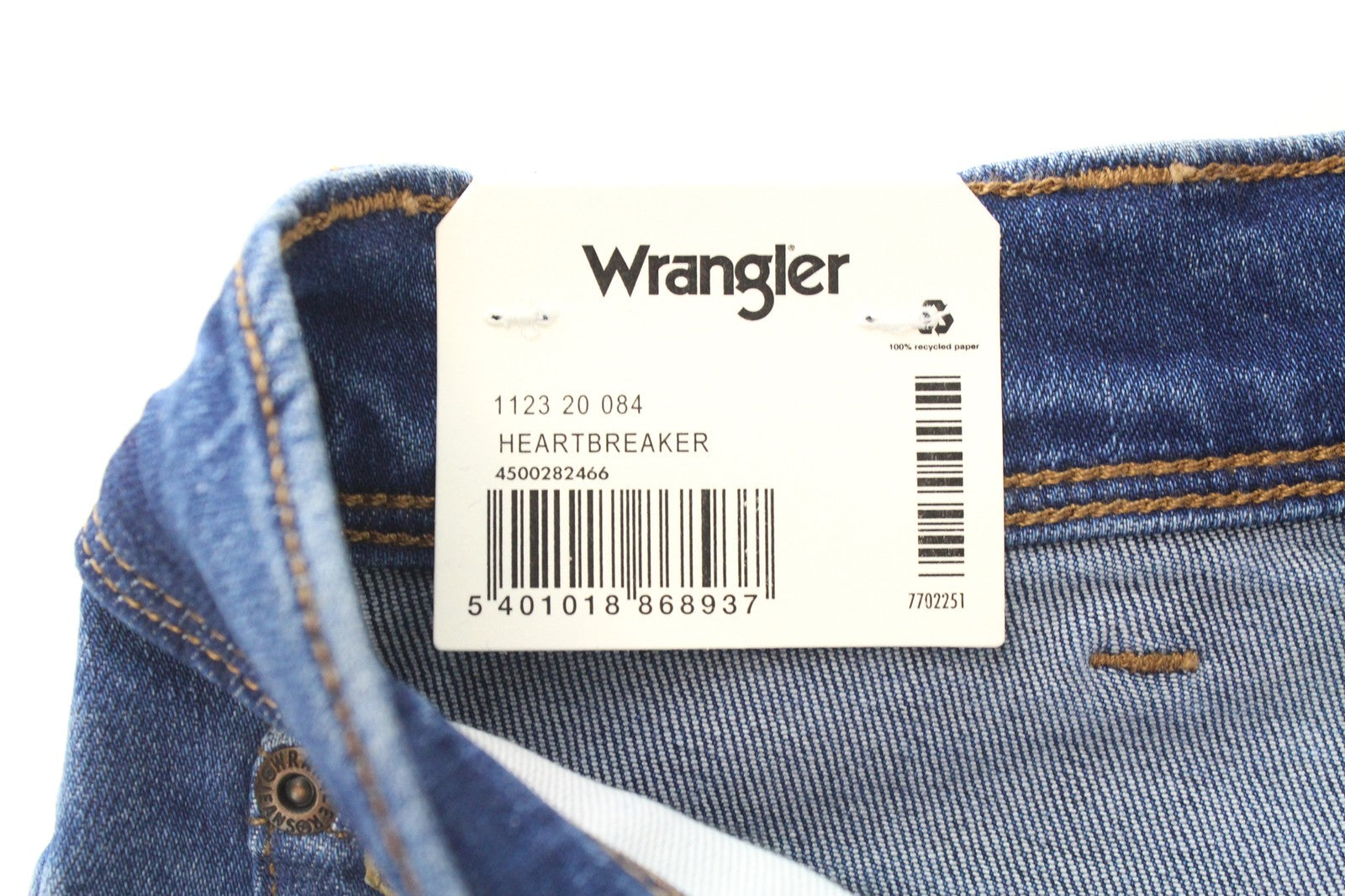 WRANGLER Indigood Texas 821 vyriški W32/L32 tiesūs džinsai šviesiai mėlyni džinsai 