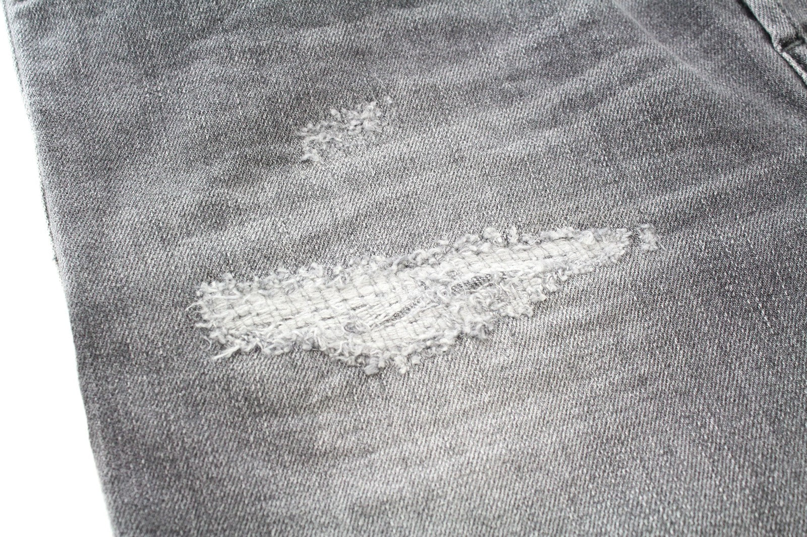 DIESEL D-Eetar 0890F vyriški W29/L30 pilki siaurėjantys džinsai, tamprūs, išblukę, su gobtuvu 