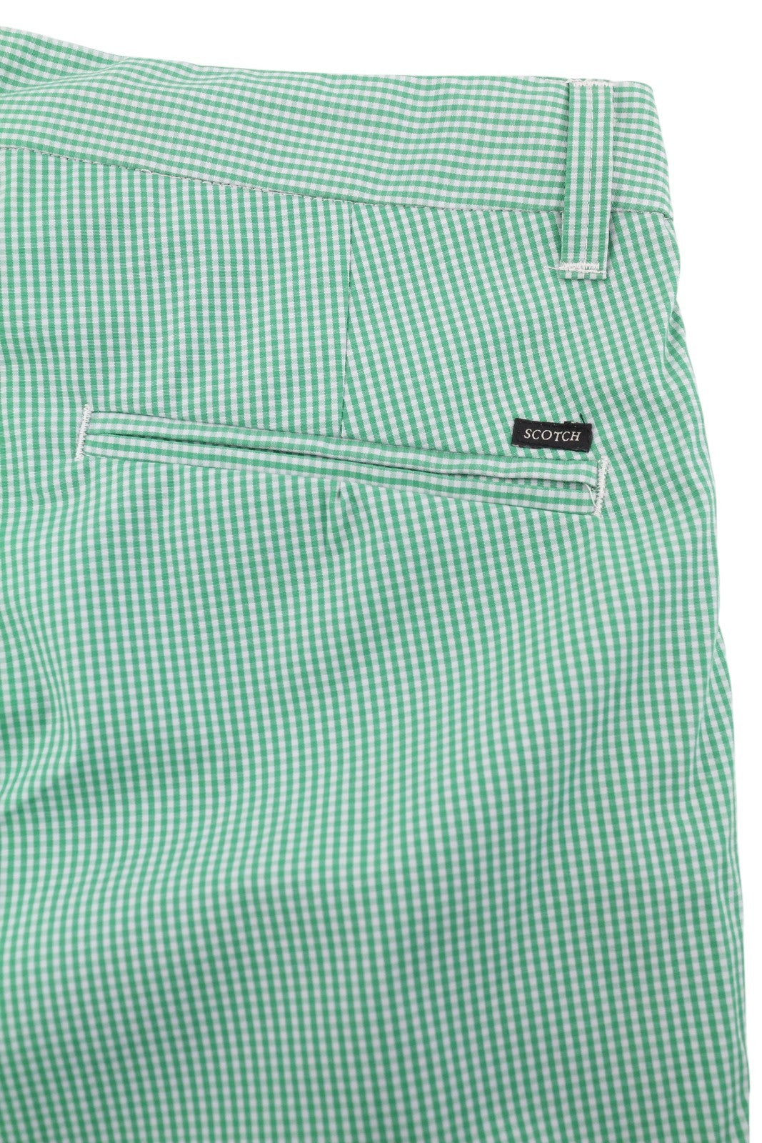 SCOTCH & SODA Men Swimwear ~W30 Green Patterned Turn-Up Zip Fly Beach Bottom