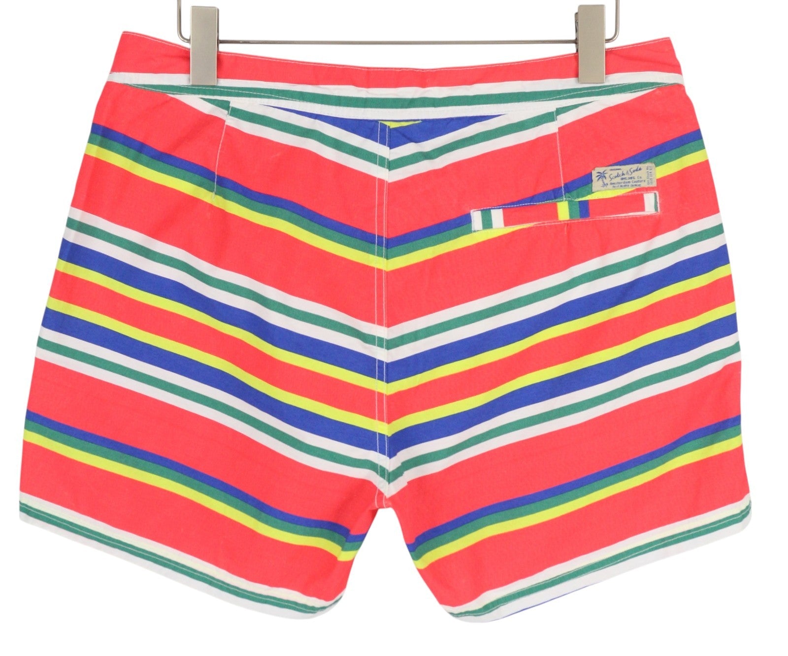 SCOTCH & SODA Men Swimwear XL Colourful Drawstring Waist Mesh Lined Beach Bottom