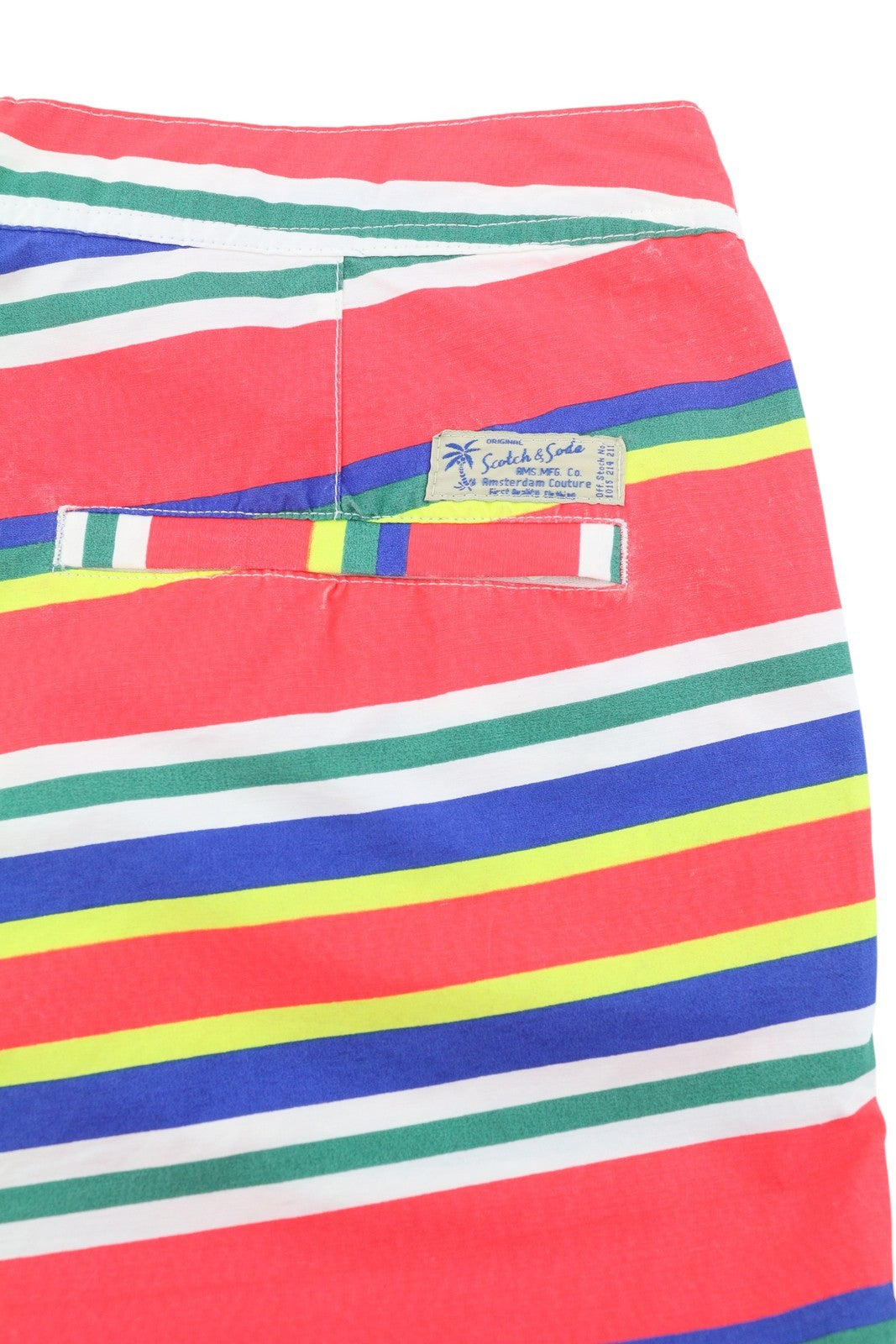 SCOTCH & SODA Men Swimwear XL Colourful Drawstring Waist Mesh Lined Beach Bottom