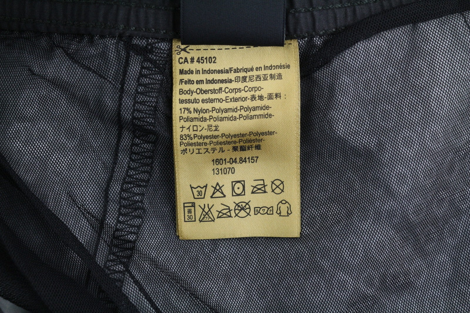 SCOTCH &amp; SODA vyriški maudymosi kostiumėliai XL dydžio pilki raštuoti tinkliniai paplūdimio apatinukai su elastingu juosmeniu 