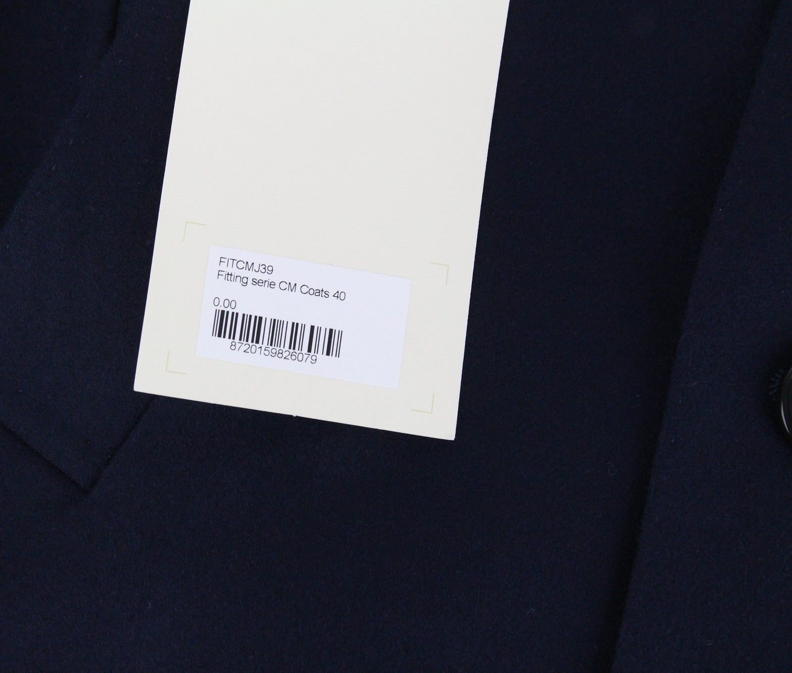 „SUITSUPPLY Vicenza“ vyriškas berniukiškas paltas, UK30R, tamsiai mėlynas, flanelės, vilnonis, vieneilis 