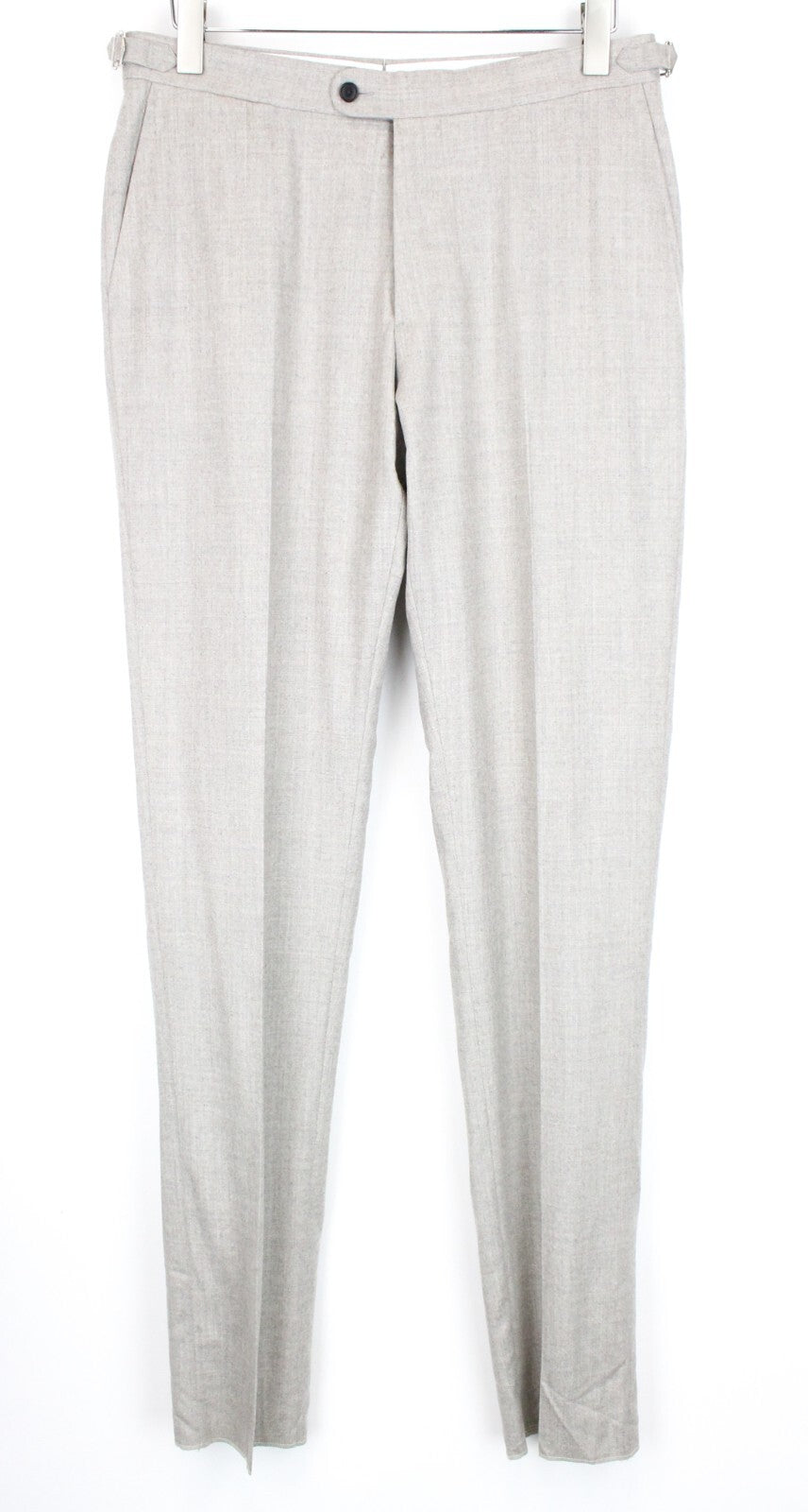 SUITSUPPLY Jort La Spalla vyriškas kostiumas, UK38R, vilnonis kašmyras, smėlio rudos spalvos, rekomenduojama mažmeninė kaina – 739 USD 