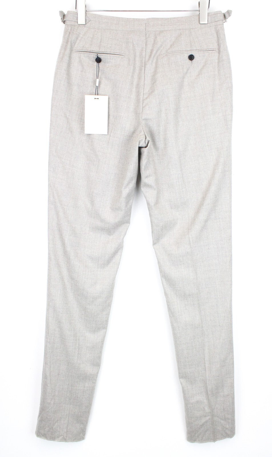 SUITSUPPLY Jort La Spalla vyriškas kostiumas, UK38R, vilnonis kašmyras, smėlio rudos spalvos, rekomenduojama mažmeninė kaina – 739 USD 