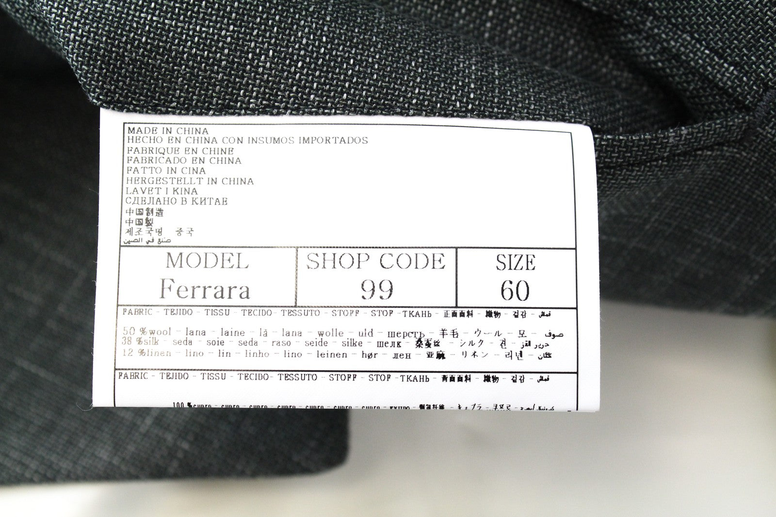 SUITSUPPLY La Spalla vyriškas kostiumas, žalias, 3 dalių, vilnonis, lininis, šilkinis, klostuotas, UK50R 