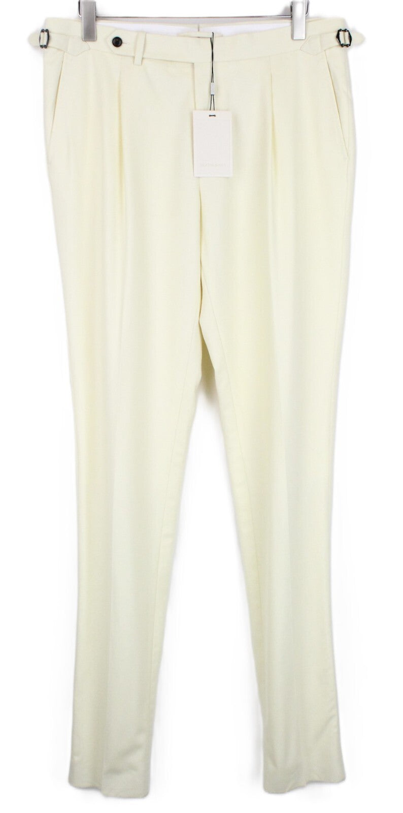 SUITSUPPLY Havana Jetted Men's Suit UK40R Wool Slim Off-White 2 Piece Classic