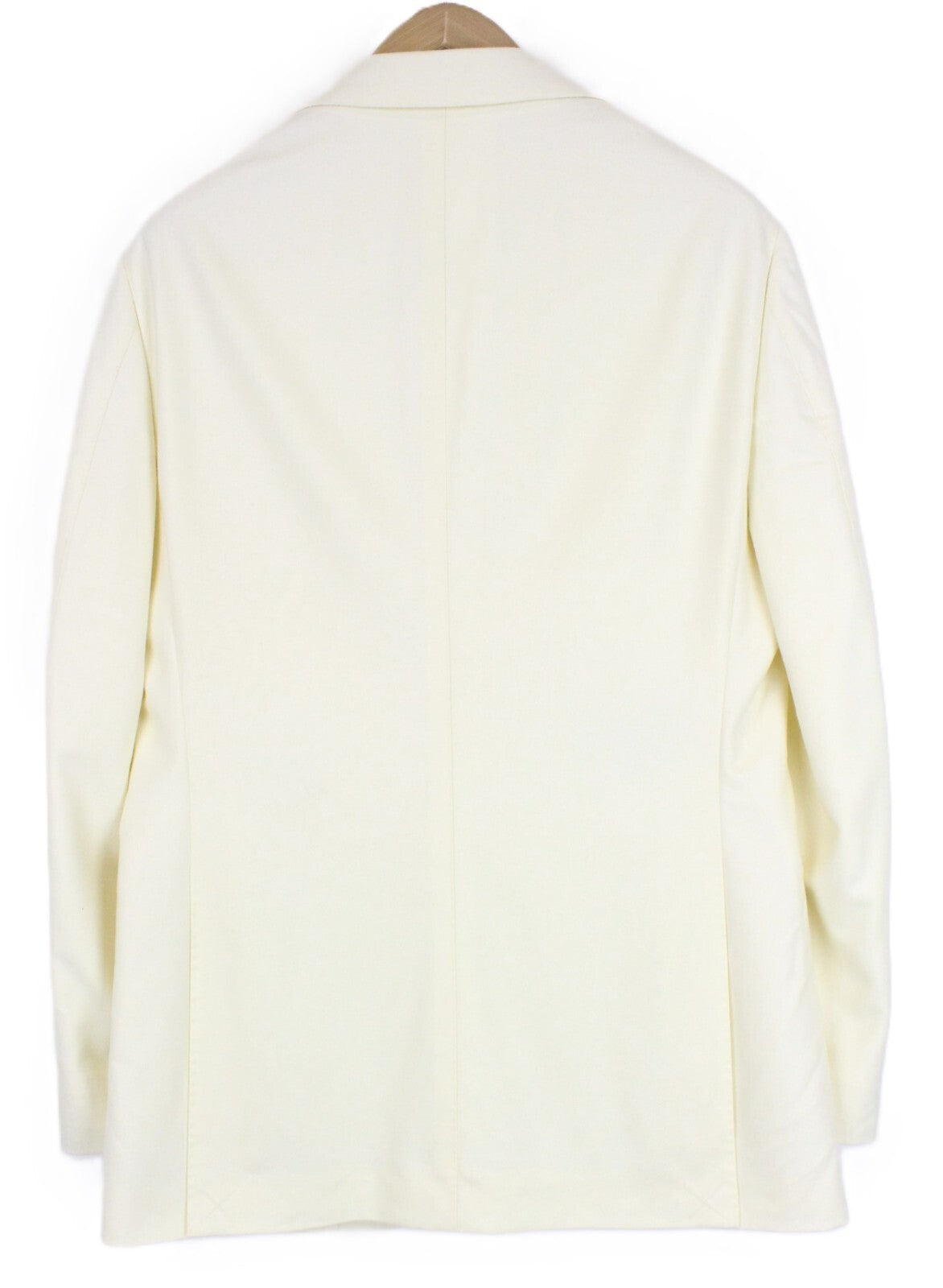 SUITSUPPLY Havana Jetted Men's Suit UK40R Wool Slim Off-White 2 Piece Classic