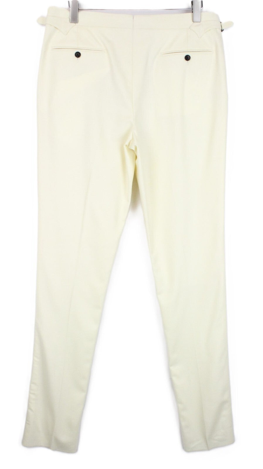 SUITSUPPLY Havana Jetted Men's Suit UK40R Wool Slim Off-White 2 Piece Classic