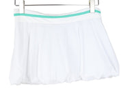 SWEATY BETTY moteriškas „Match Play“ sijonas XS, sportinis teniso sijonas, tamprus, baltas 