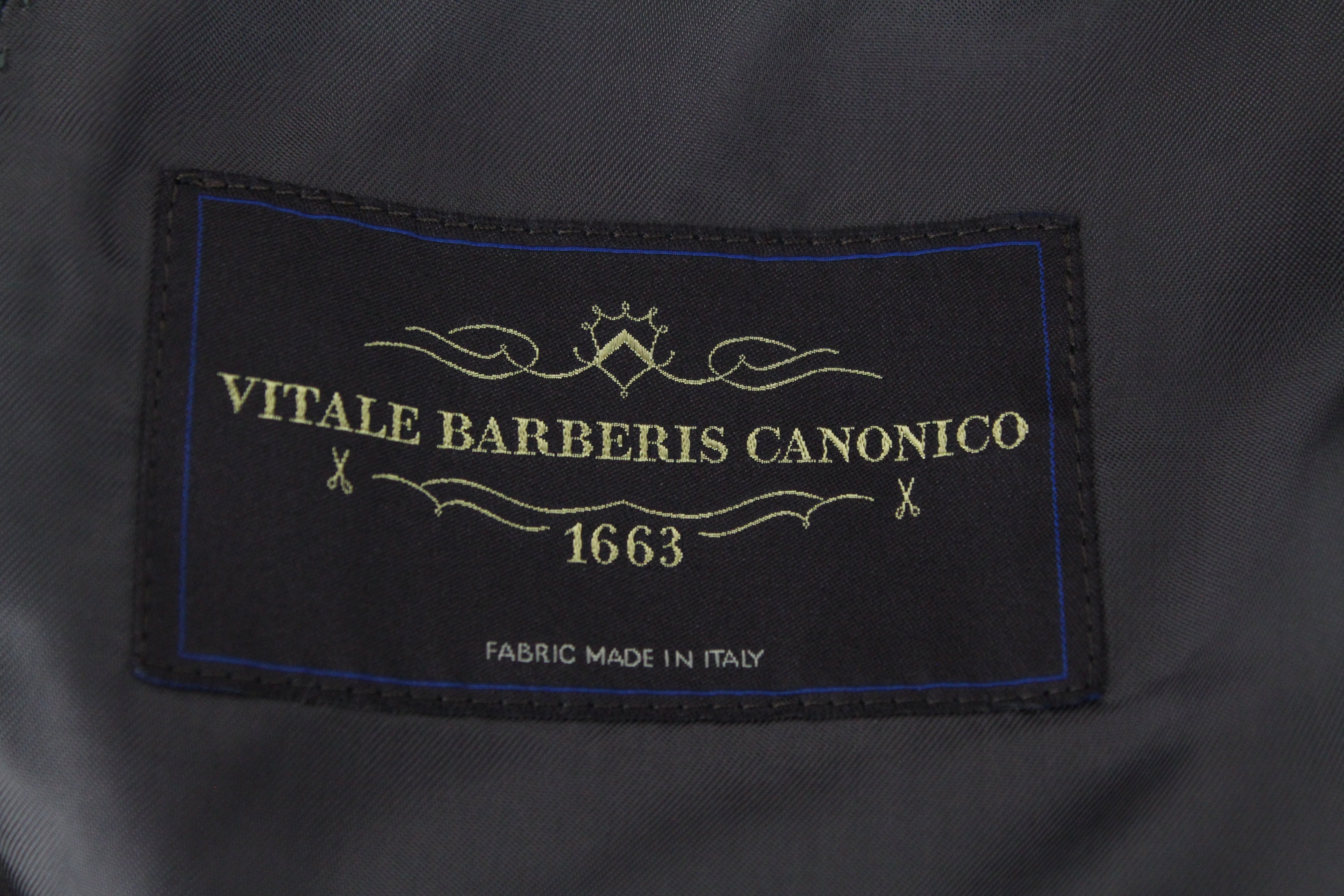 SUITSUPPLY La Spalla Men's Suit UK34R Green Half-Lined Wool Slim 2 Piece Set