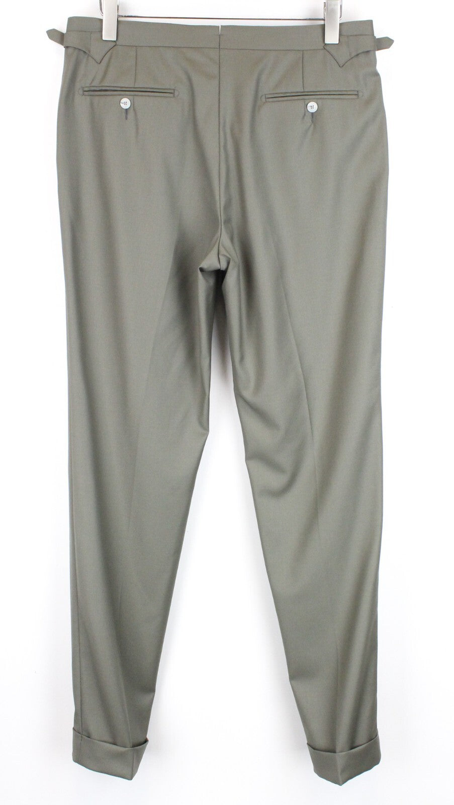 „SUITSUPPLY Havana Tulip“ vyriškas kostiumas, žalias, su grynos vilnos pamušalu, dviejų dalių. 