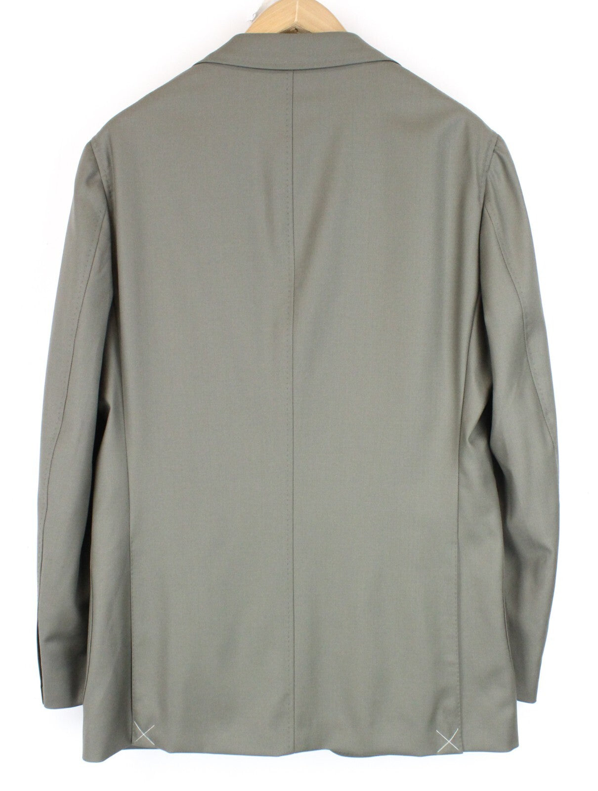 „SUITSUPPLY Havana Tulip“ vyriškas kostiumas, žalias, su grynos vilnos pamušalu, dviejų dalių. 