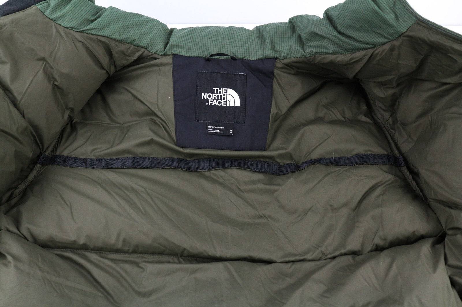 THE NORTH FACE Diablo vyriška striukė M, žalia, 700 pūkų izoliacija, užtrauktukas, pūkuota 