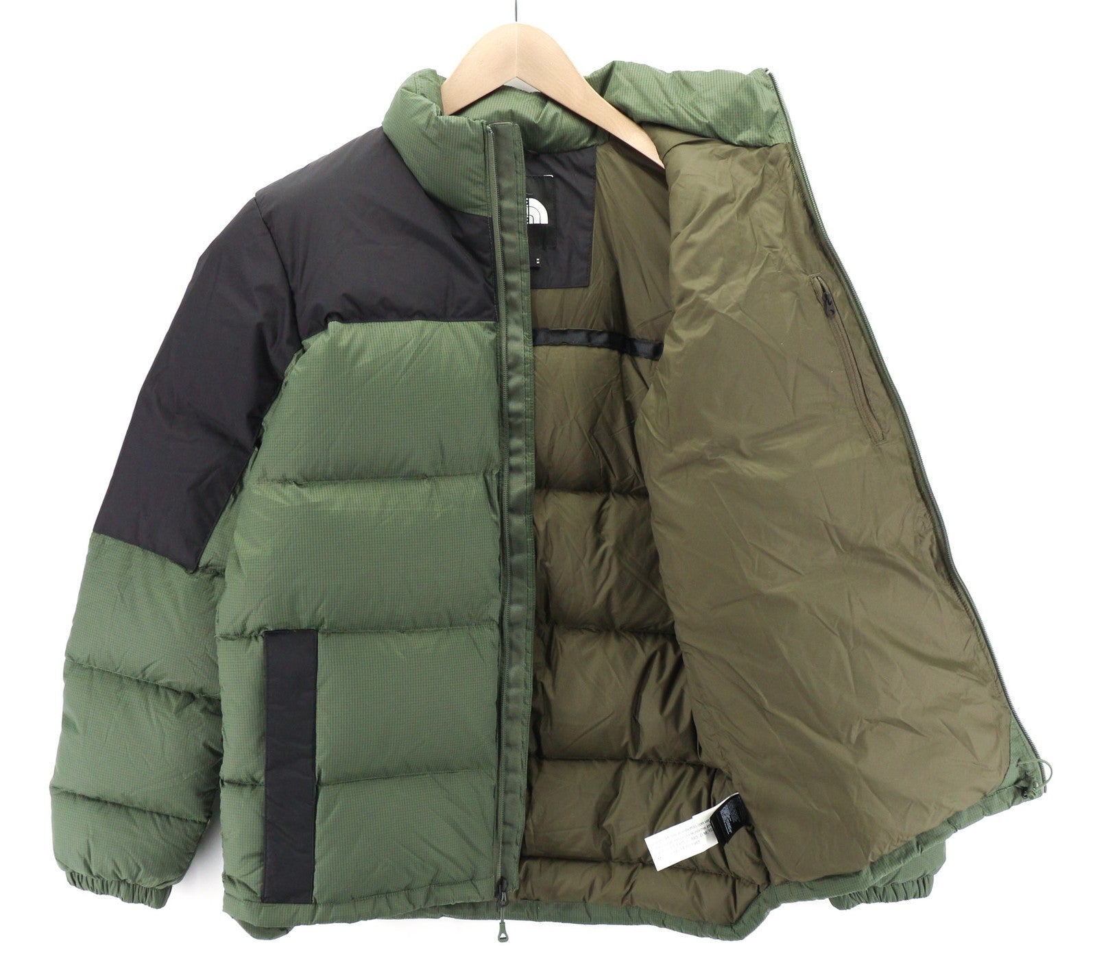 THE NORTH FACE Diablo vyriška striukė M, žalia, 700 pūkų izoliacija, užtrauktukas, pūkuota 