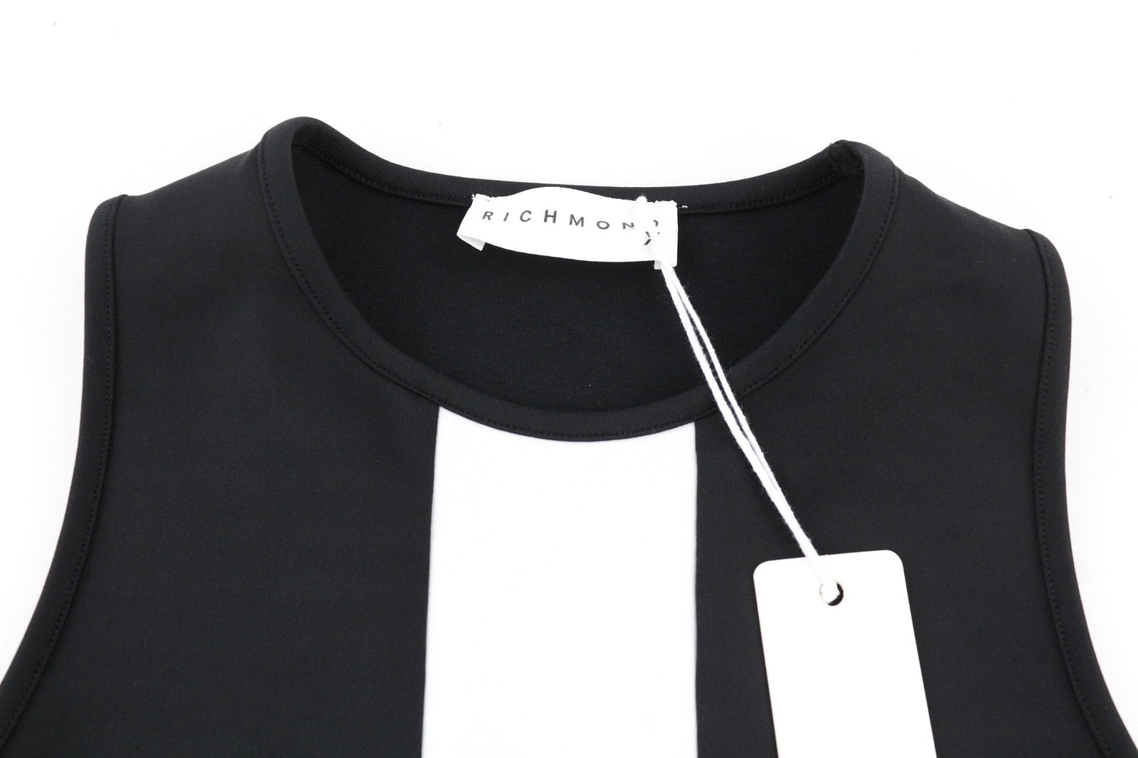 RICHMOND Fitness moteriški marškinėliai S, juodi, be rankovių, apvalios iškirptės, be rankovių, Seasons 