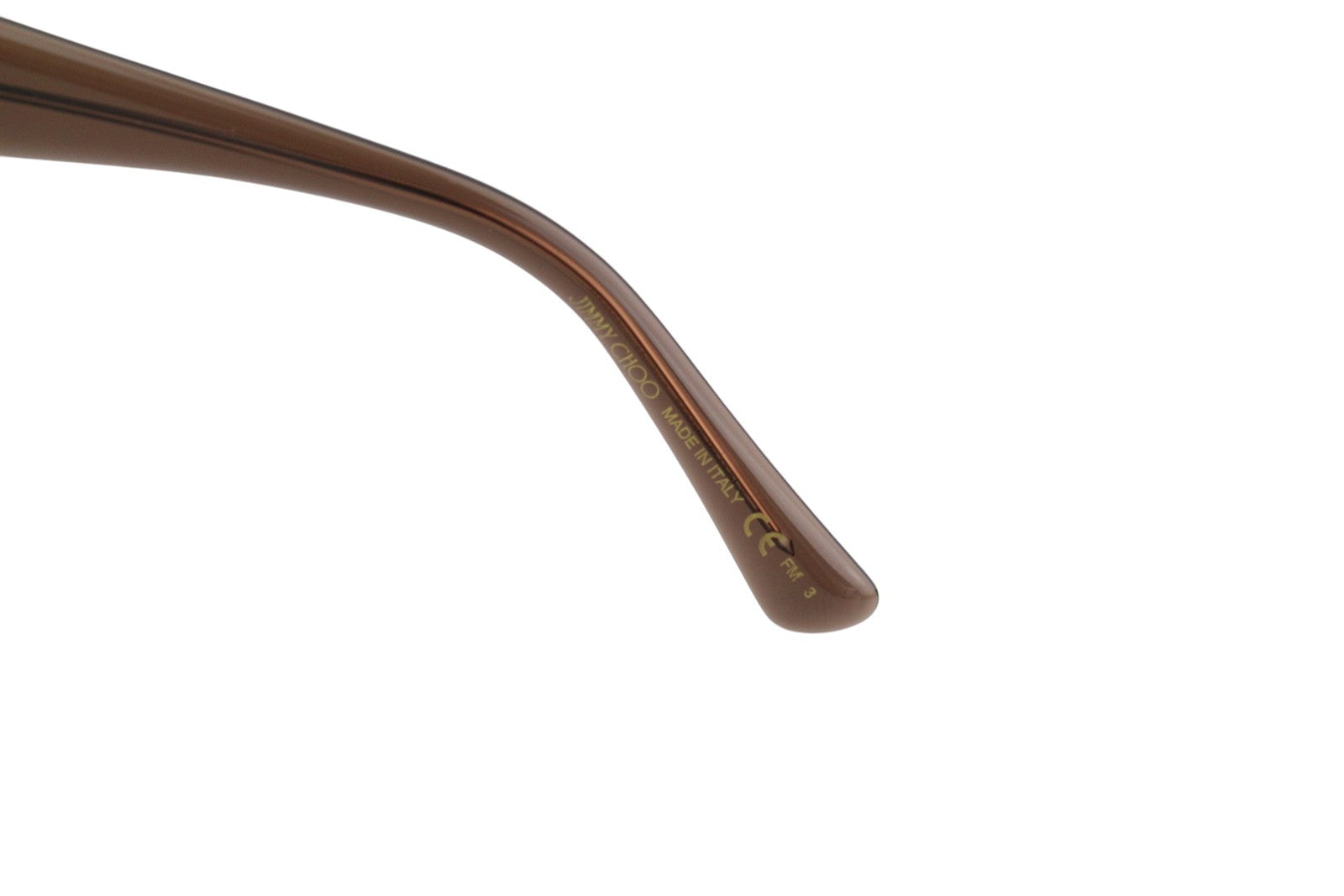 JIMMY CHOO Edna/S moteriški akiniai nuo saulės VIENO DYDŽIO rudi tonuoti kvadratiniai logotipai RRP 349 € 