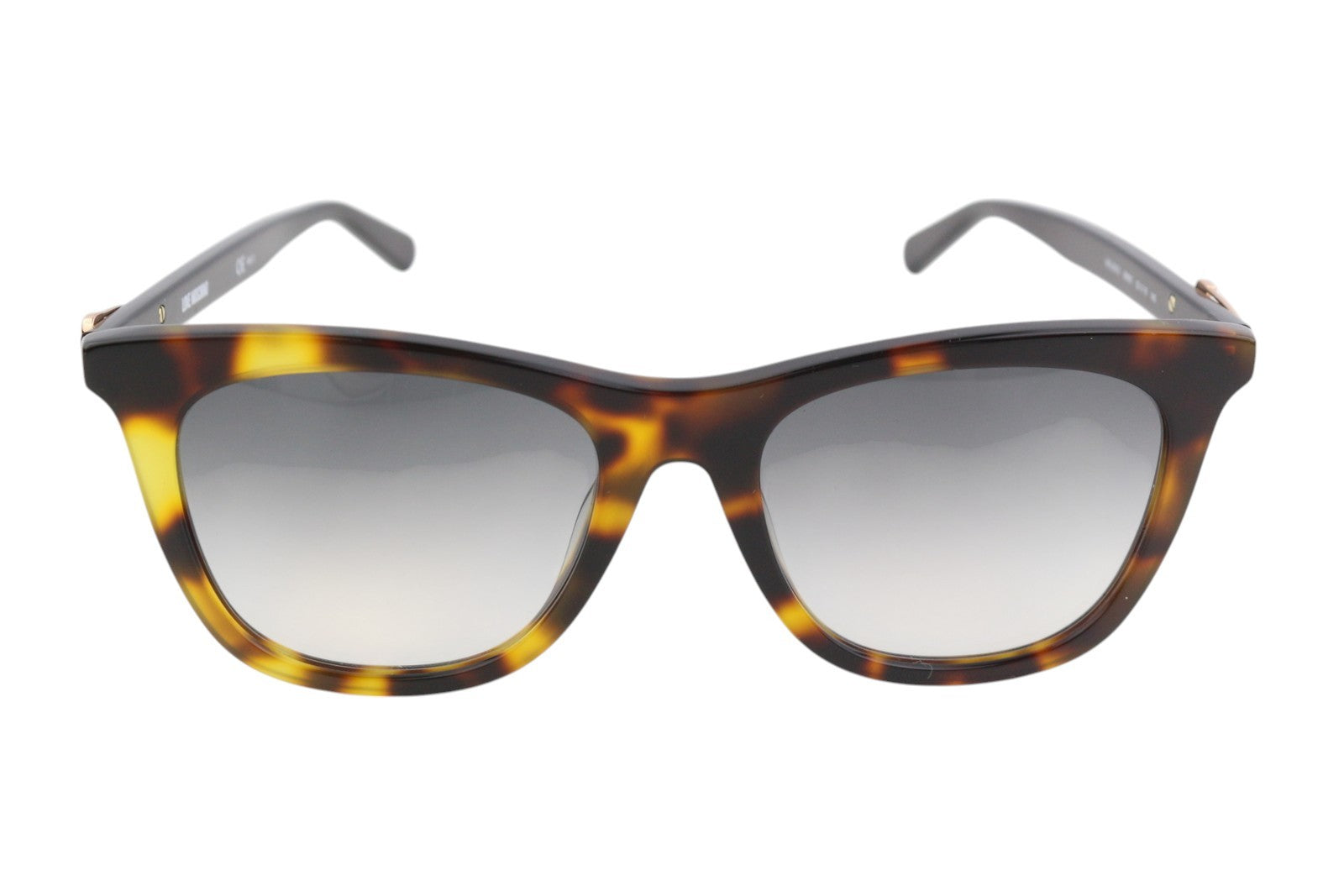 LOVE MOSCHINO Mol005/S moteriški akiniai nuo saulės su vieno dydžio kvadratiniais gyvūnų rašto rėmeliais ir logotipu 