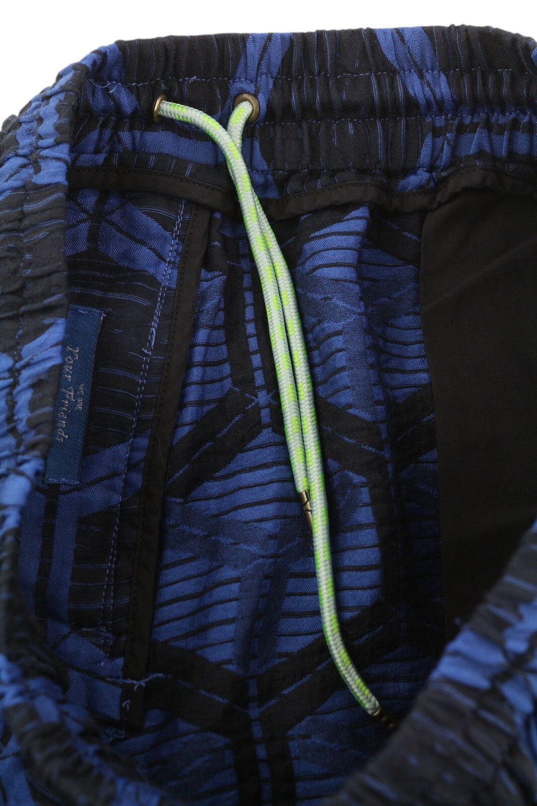 SCOTCH & SODA Men Shorts ~W30 Dark Blue Elastic Drawstring Waist Pockets Casual