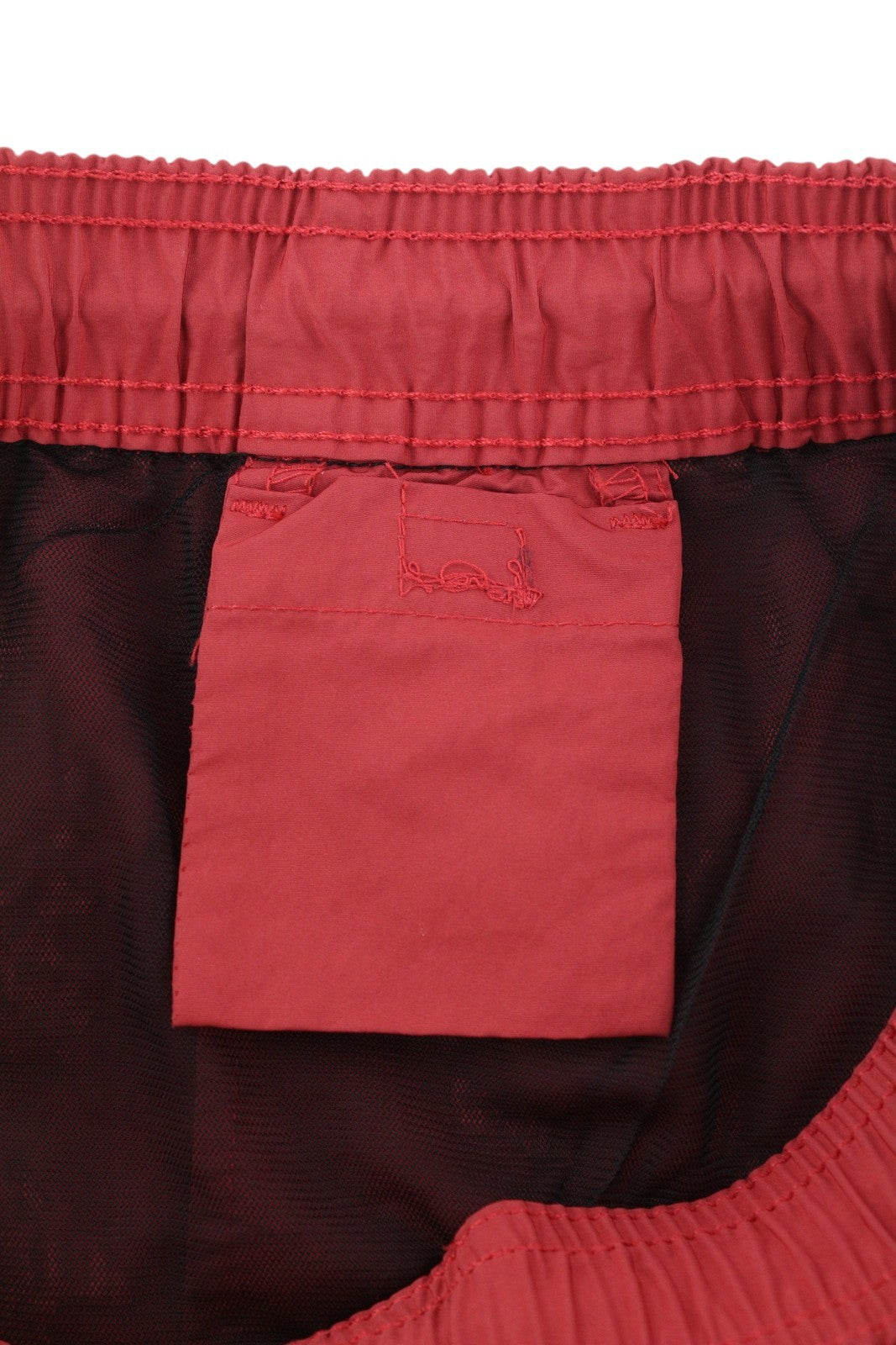 SCOTCH & SODA Men Swimwear L Red Elastic Drawstring Waist Mesh Lined Pockets