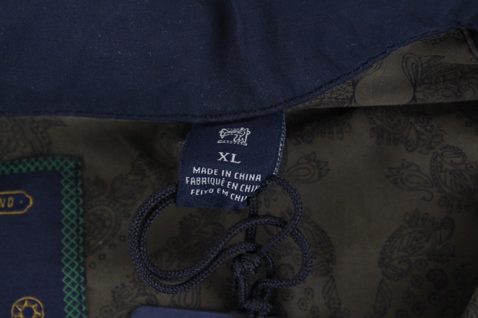 SCOTCH &amp; SODA vyriška striukė XL dydžio, lengva, ilgesnė, tamsiai mėlyna, marškinėlių stiliaus, be pamušalo 