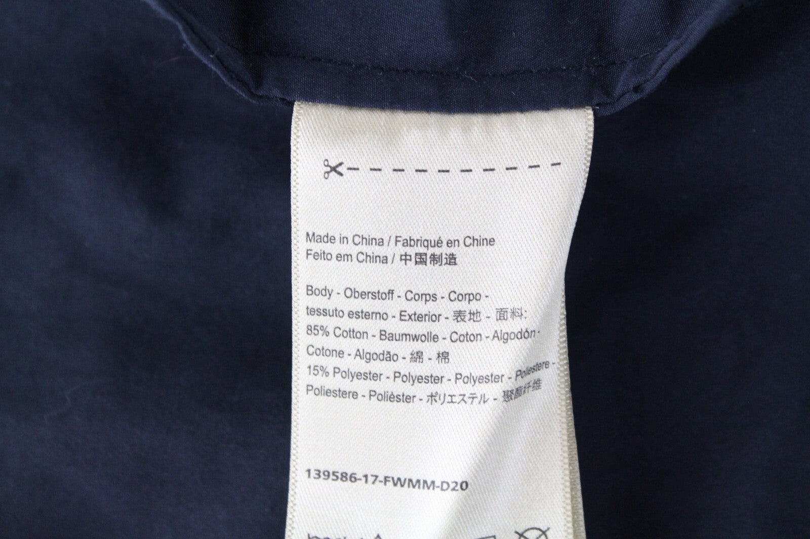 SCOTCH &amp; SODA vyriška striukė XL dydžio, lengva, ilgesnė, tamsiai mėlyna, marškinėlių stiliaus, be pamušalo 