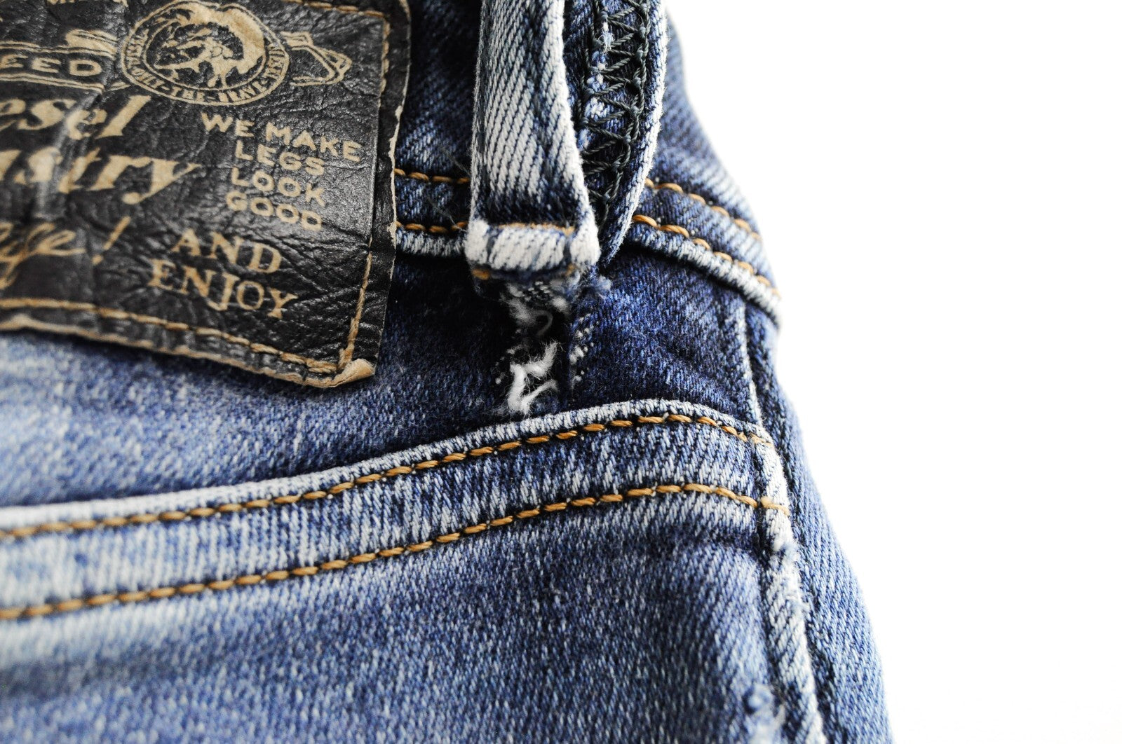 DIESEL Troxer R8IE4 vyriški džinsai W28/L30 tamprūs, ploni, aptempti, mėlyni 