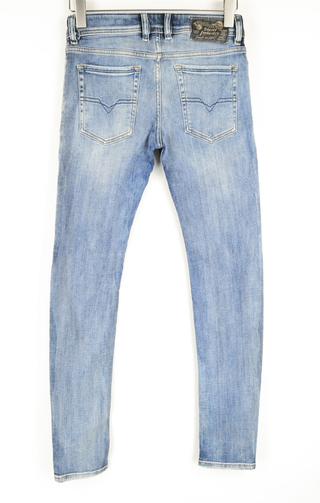 DIESEL Troxer R8IE4 Mens Jeans W28/L30  Stretch Slim Skinny Ripped Blue