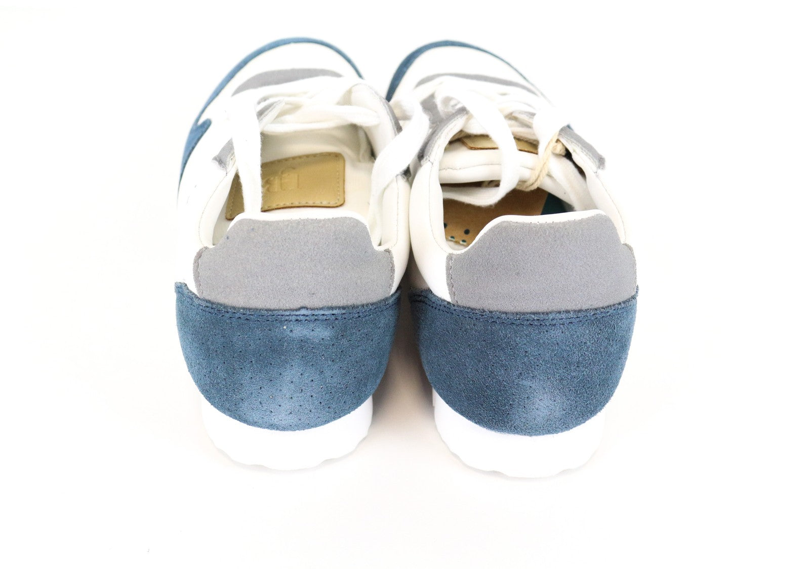 HARMONT &amp; BLAINE balti mėlyni žemapadžiai sportbačiai su raišteliais, EU40, unisex 