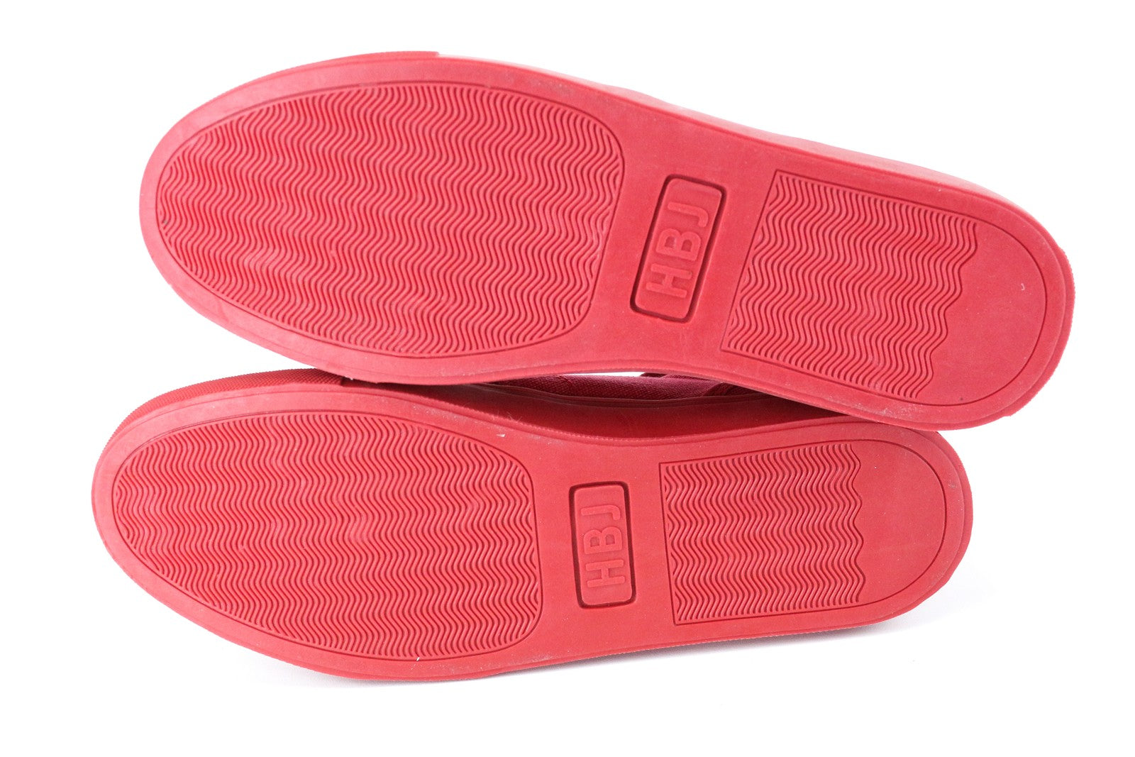 HARMONT &amp; BLAINE raudoni unisex sportbačiai su žemu viršutiniu sluoksniu, su raišteliais ir laisvalaikio stiliumi, EU42 