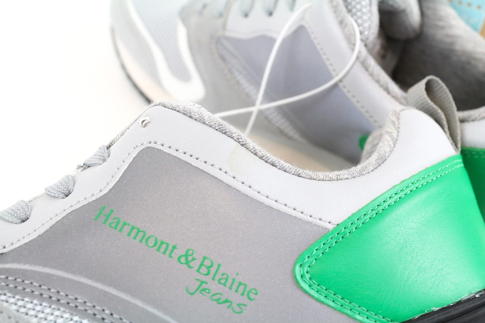 HARMONT &amp; BLAINE pilki šviesą atspindintys žemapadžiai sportbačiai su atšvaitais, EU42, unisex sportbačiai 