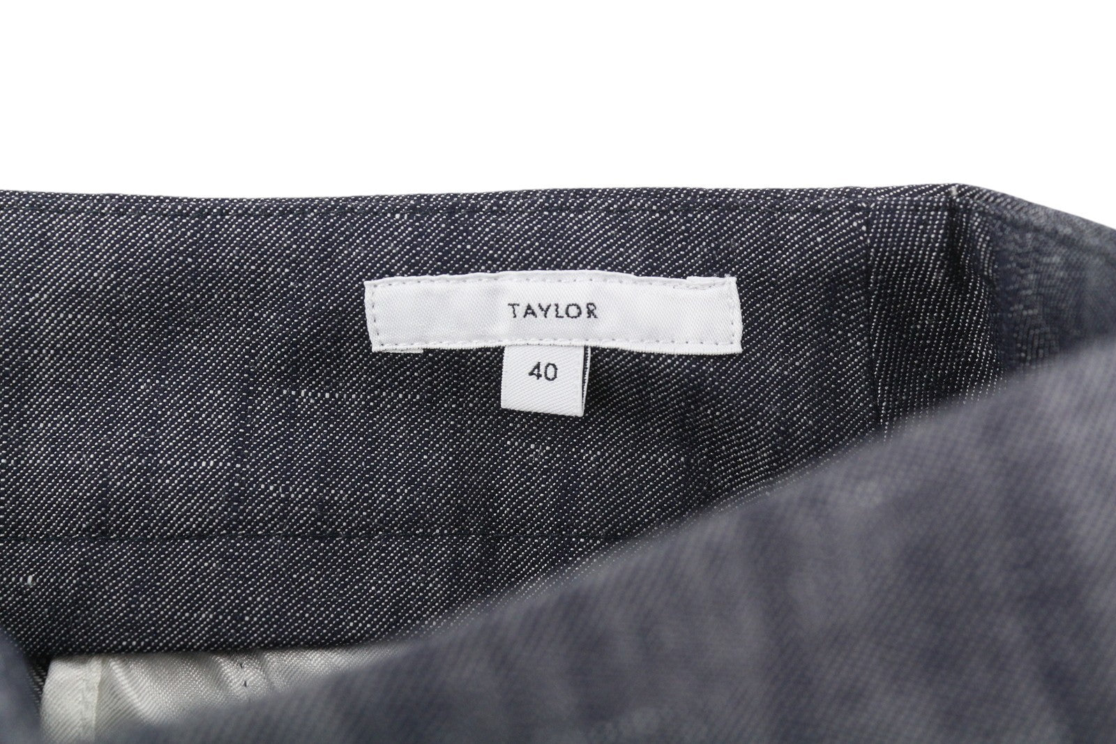 PT TORINO Taylor moteriškos kelnės 40 W29 pilkos lino mišinio kelnės aukštu liemeniu platėjančiomis klešnėmis 