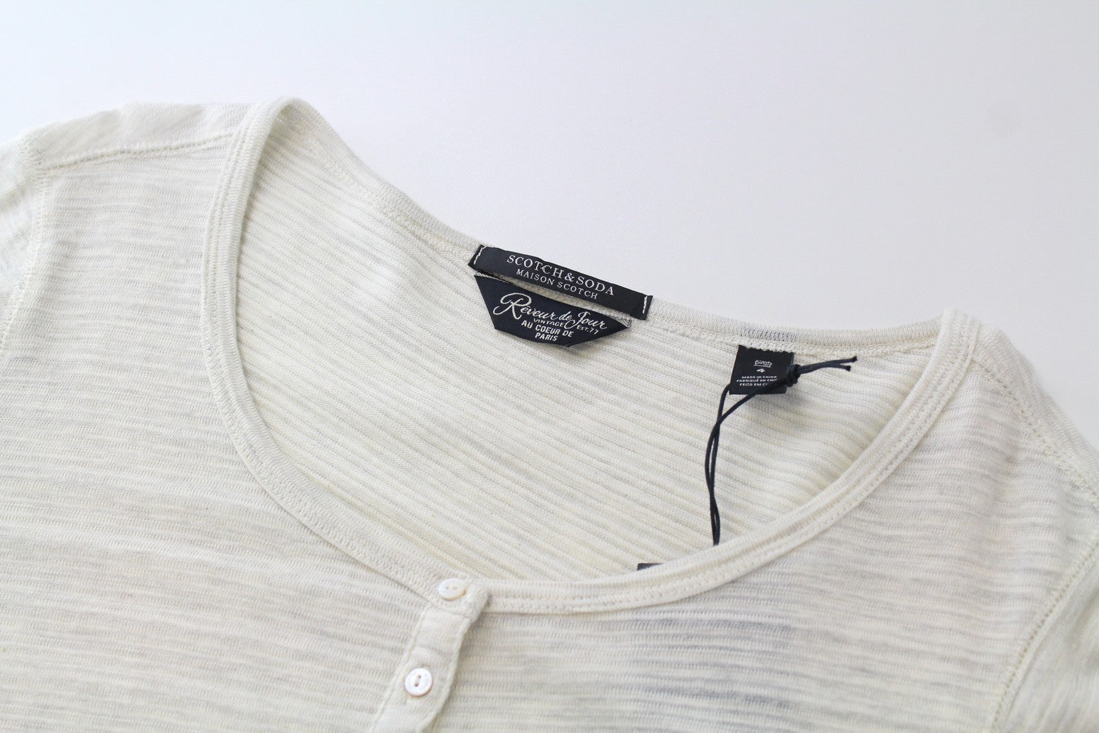 MAISON SCOTCH Pilki XL dydžio moteriški marškinėliai ilgomis rankovėmis su gobtuvu 