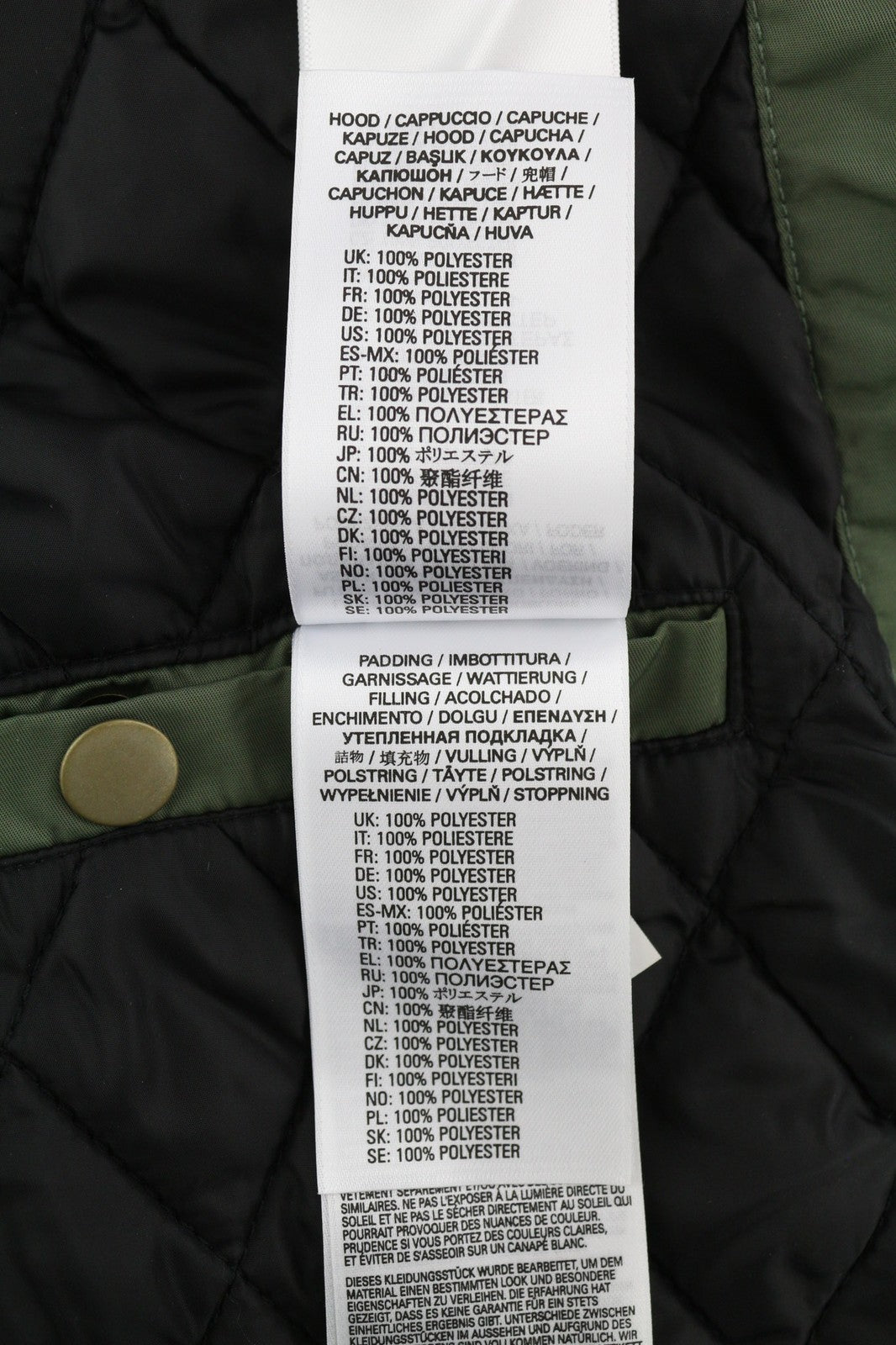 DIESEL W-Claud Mens Jacket L Oversized Parka RRP€395 Removable Faux Fur Hood